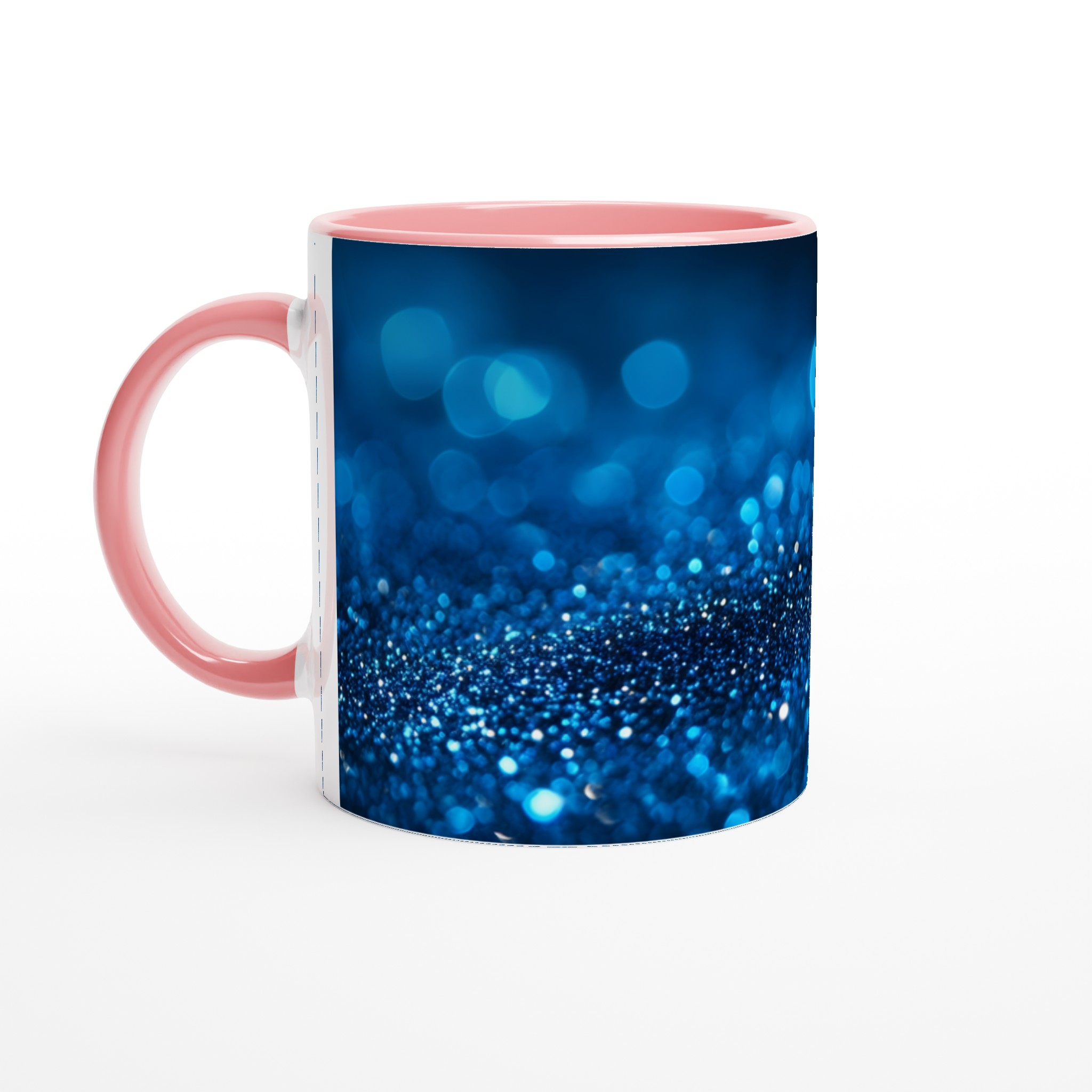 Glittrande Keramikmugg i Blå Nyanser – 11 oz För Din Favoritdryck, Välj Din Färg! 6 d2e4aae0-5b89-45cd-bf14-381ab882d4ad