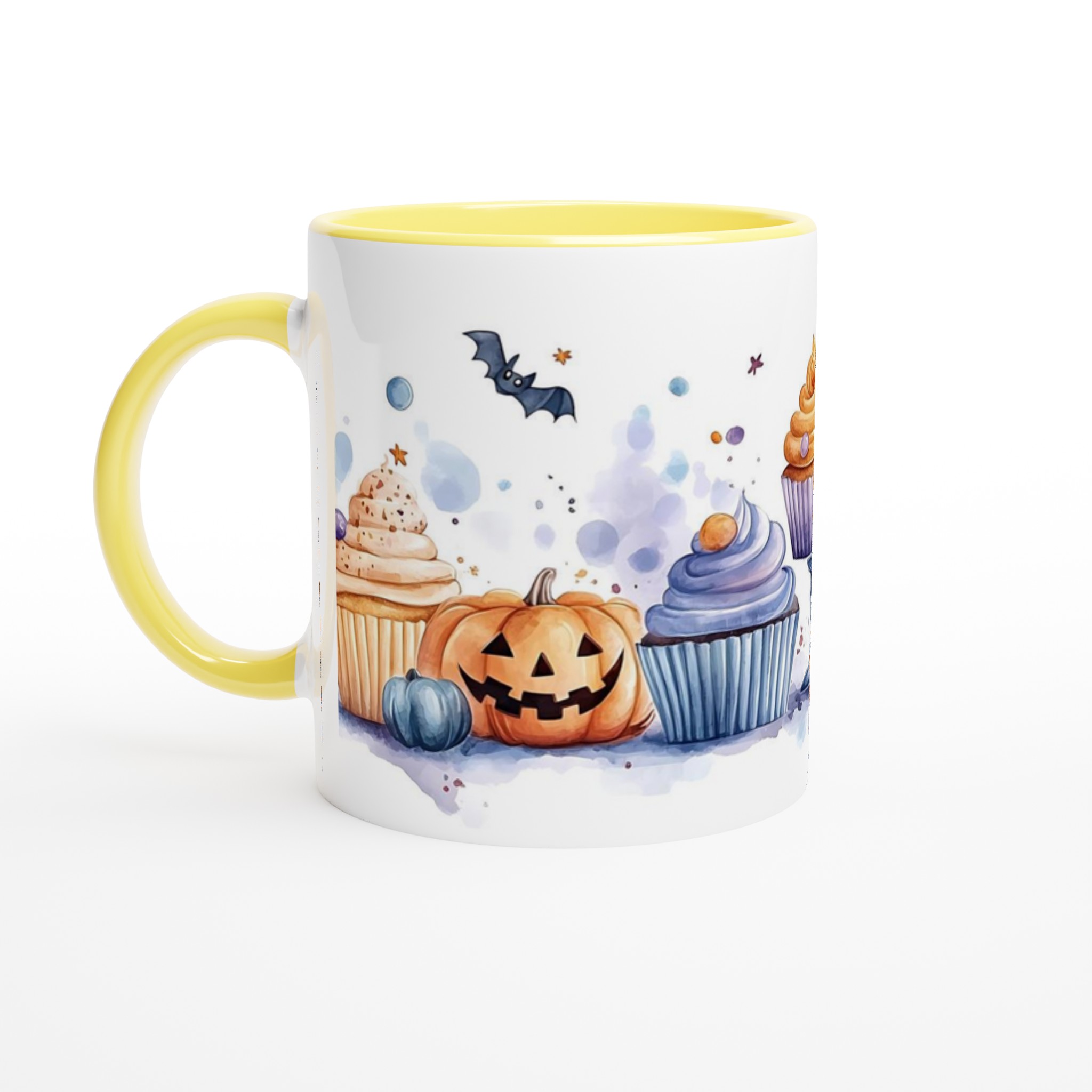 Bus eller Godis Mugg: Mysig Halloween-design i akvarell – Välj din färg! 3 d2efe035-6c8f-46cc-a24d-d8c6f623ae30