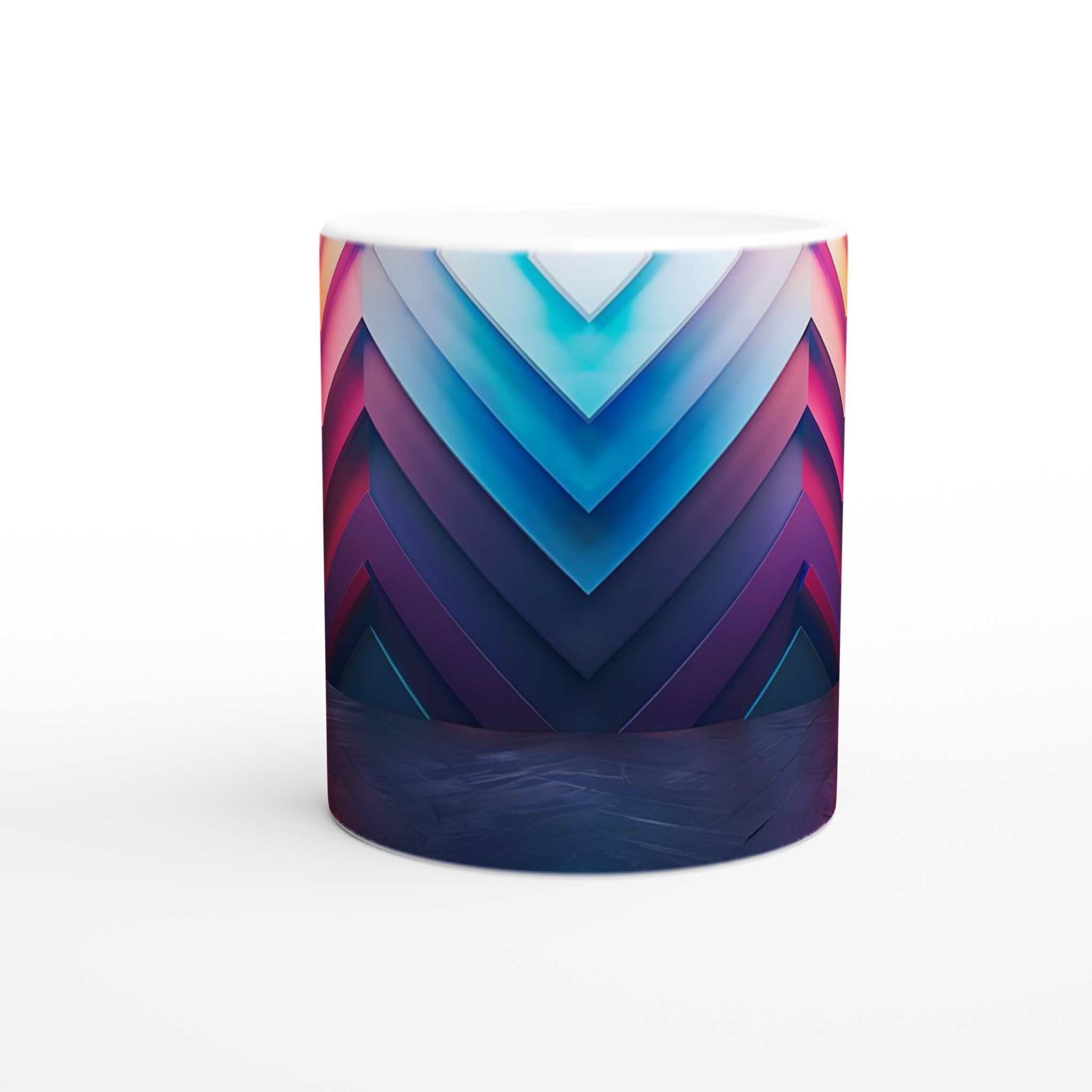 Neon Wave 11oz Keramisk Mugg – Färgglad Abstrakt Design för Din Dryck 9 d32b3e1c-aac5-44b6-8c07-77caa501e149