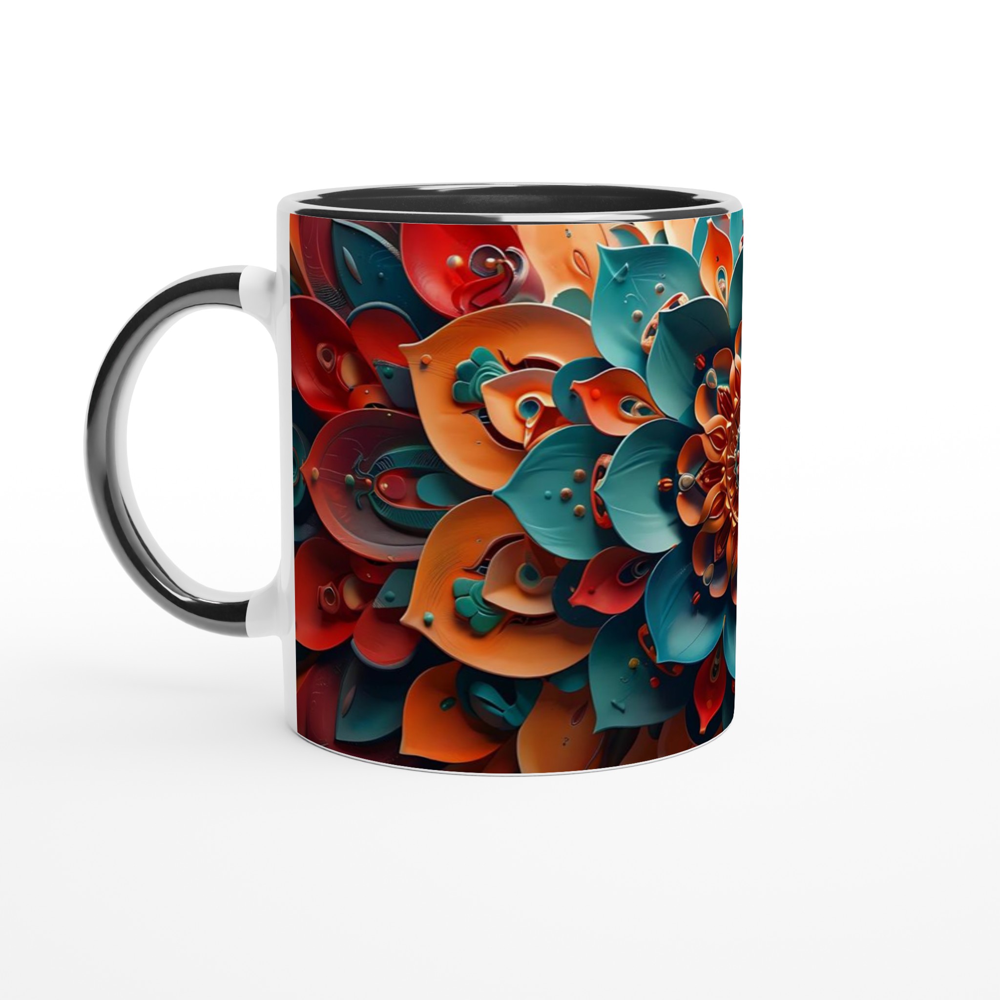 Abstrakt Mandala 11oz Keramikmugg – Livfull Konst för Dina Kaffestunder i Valfri Färg 4 d35ee767-8b6b-486a-a870-1dd097be78d7