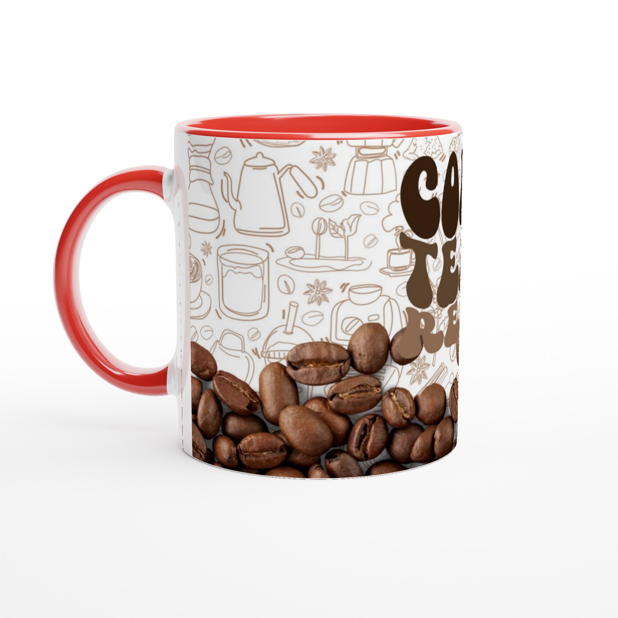 Kaffemugg 'Coffee Teach Repeat' – Inspirerande Lärarmugg i Keramik för Kaffefantasten 5 d3b0ebf7-98ab-47d1-99dd-ced3cd4a82df