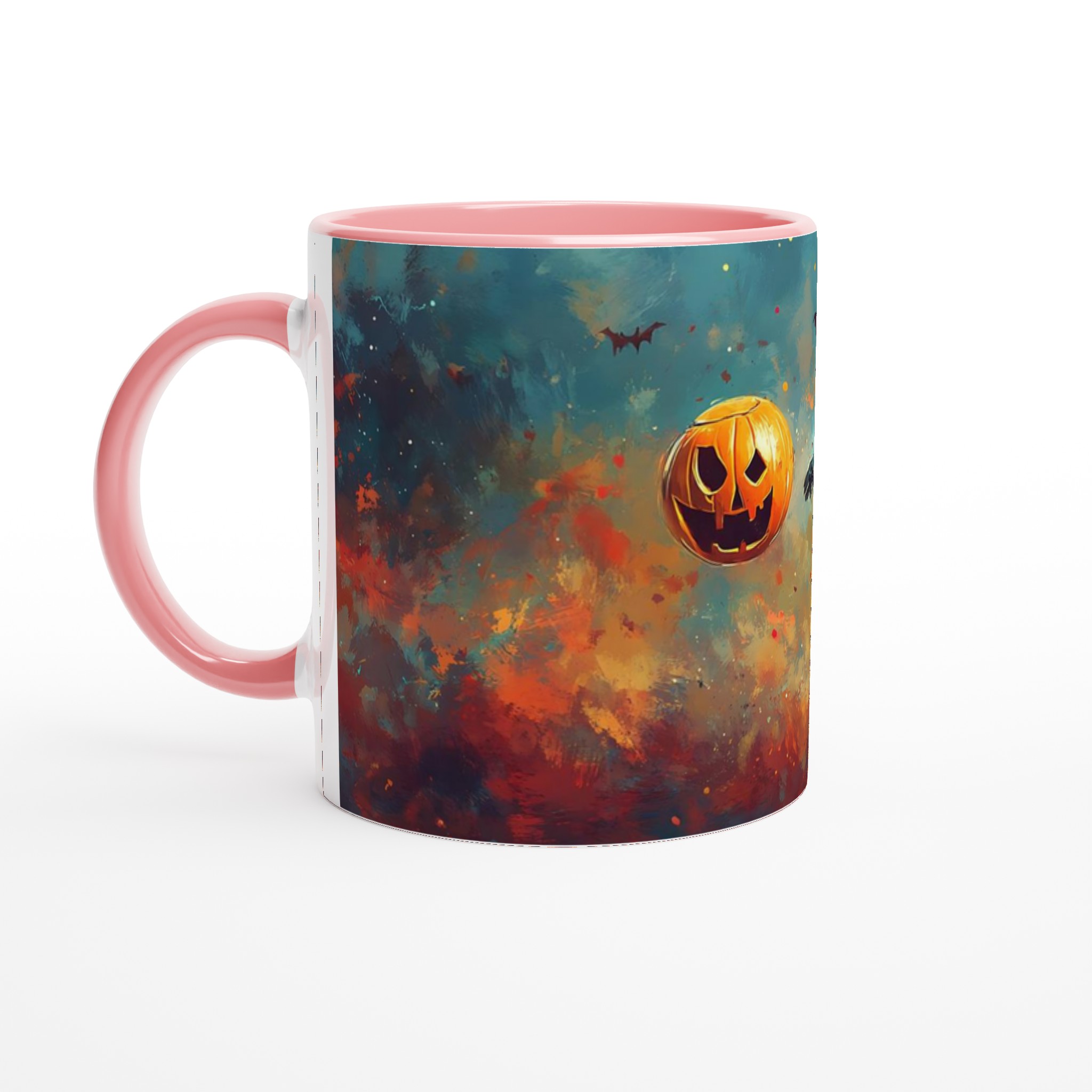 Spooky Soccer Pumpa Mugg – Levande Halloween Konst Keramikmugg i 7 Färgstarka Nyanser 6 d3e9add5-ad97-4940-981b-63bd96c6d603