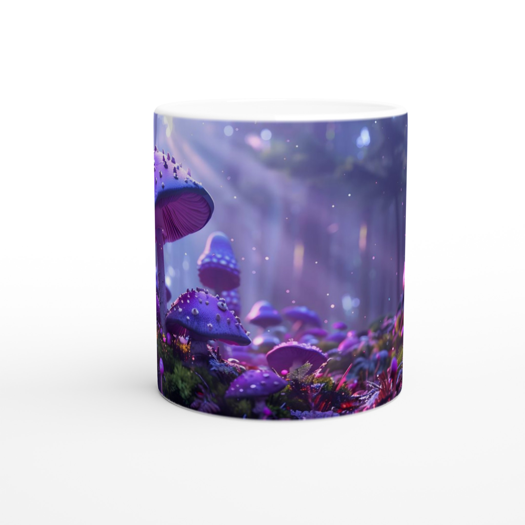 Magical Skogssvamp 11oz Keramisk Mugg – Dröm Dig Bort i Lila och Magenta 8 d4582e9a-742d-48e5-9726-ee55b34700d1