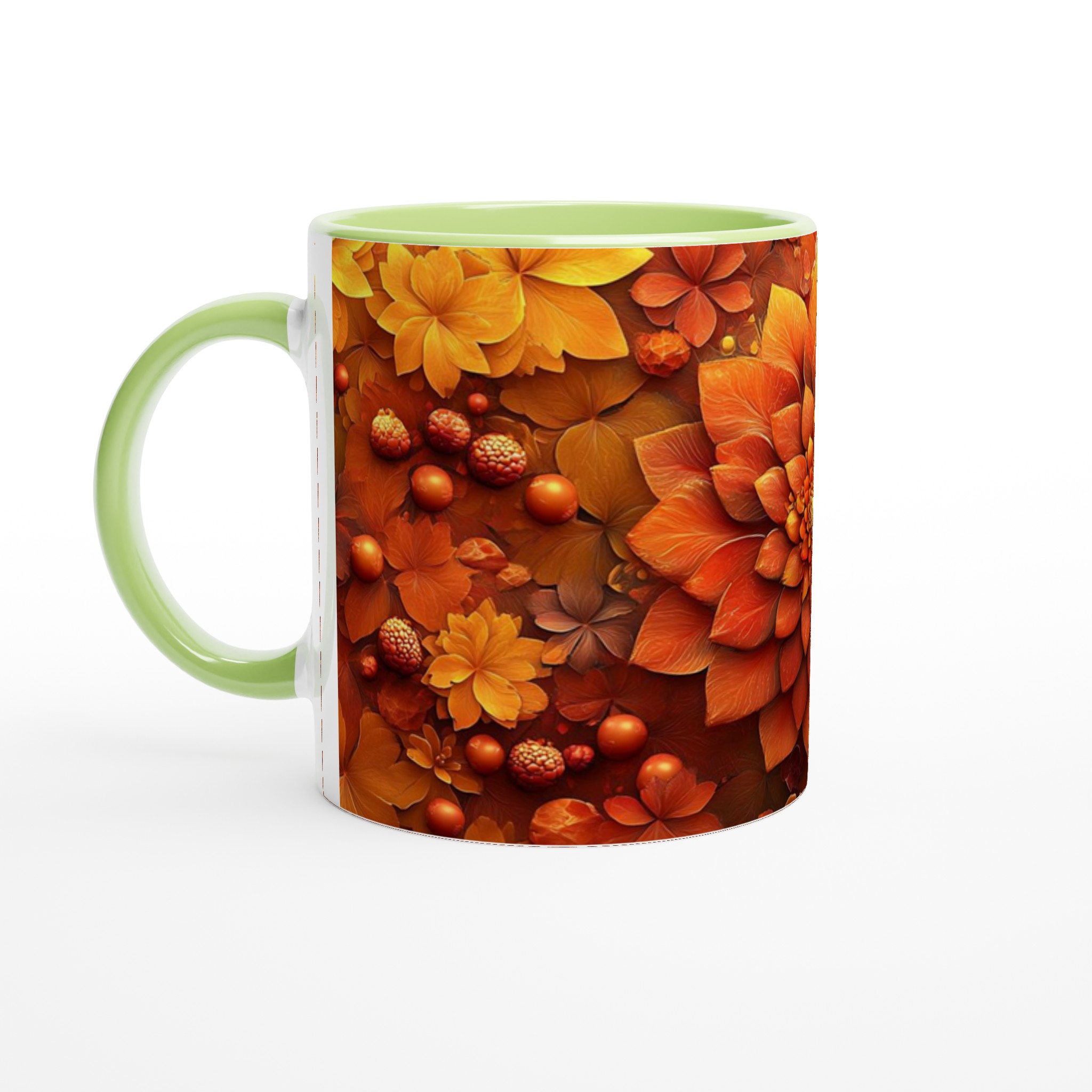 Autumn Bloom Keramikmugg - Skapa din drömdesign i en färgstark palett 7 d4915993-2783-4ed0-b17c-a1e53f4ae6ed