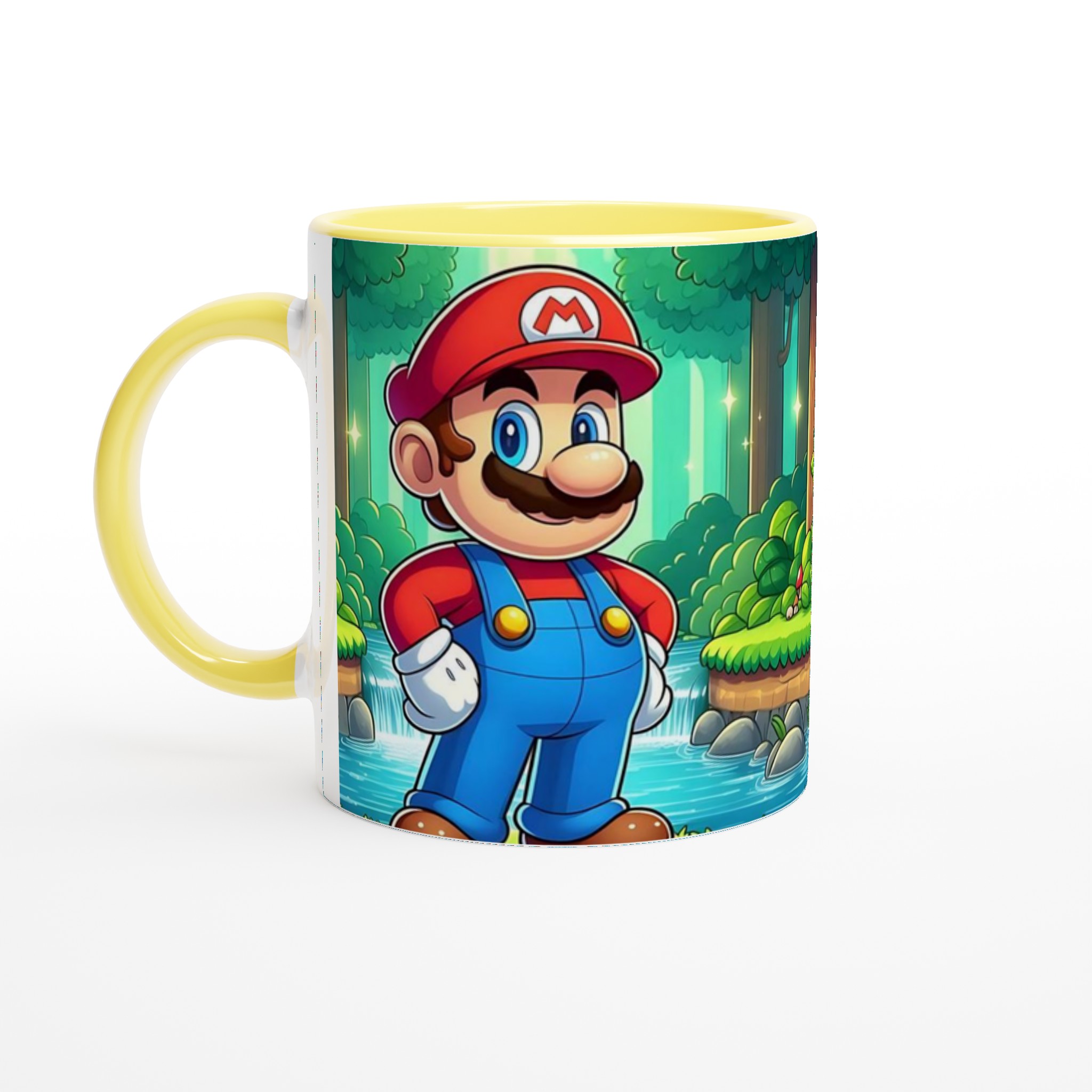 Färgstark 11oz keramisk mugg med lekfull spelkaraktär – välj din favoritfärg! 3 d4d642ce-faf8-44df-a067-26a7bb8c6a46