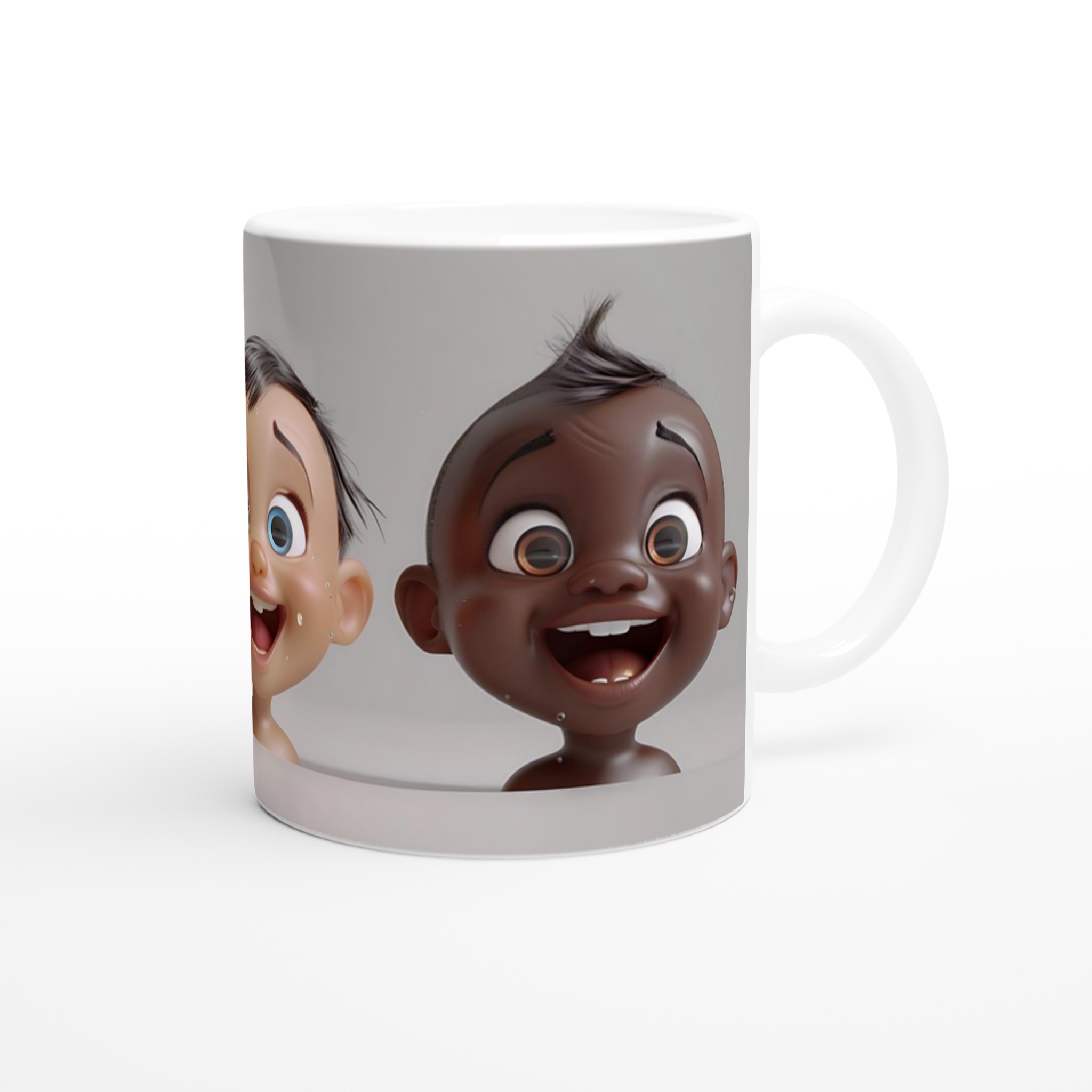 Glada Barn Ansikten 11oz Keramisk Mugg – Lys Upp Din Dag med Roliga Motiv & Färgglada Val! 9 d4f34d43-de34-4537-997d-a6f4085d5da2
