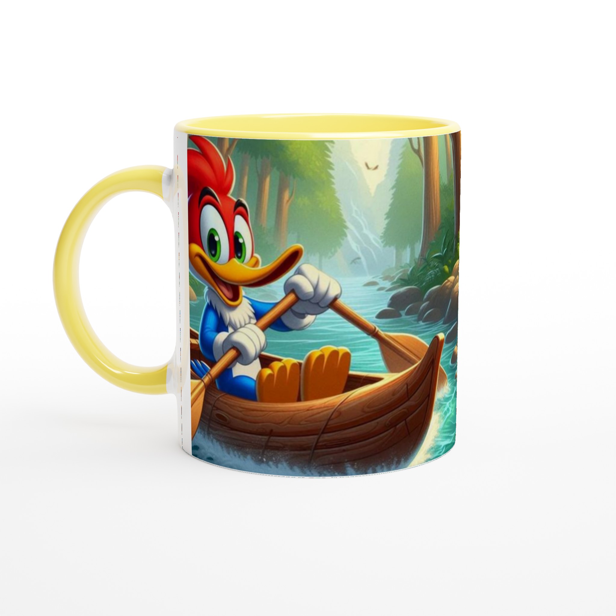 Färgstark Vit 11oz Keramisk Mugg med Charmig Tecknad Design i Flera Färger 3 d50b7379-cbc9-430d-8843-f036bb97ce09