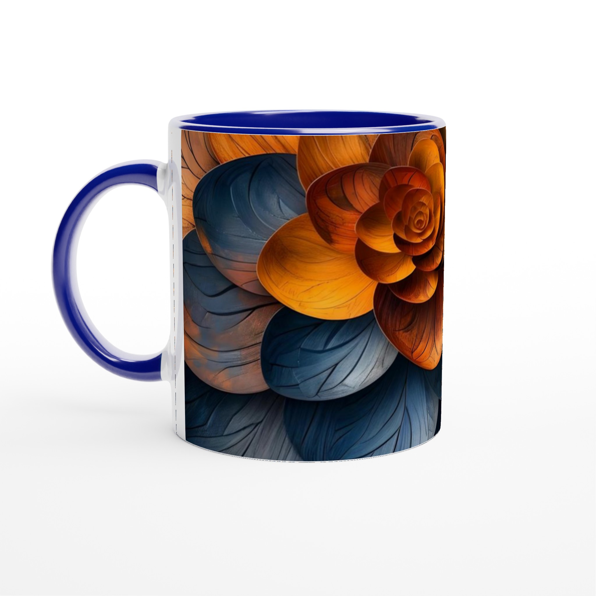 Vit 11oz keramisk mugg med varm höstinspiration och valfri färg 2 d53be6dd-12a9-4fde-814a-9f3d255d7d25