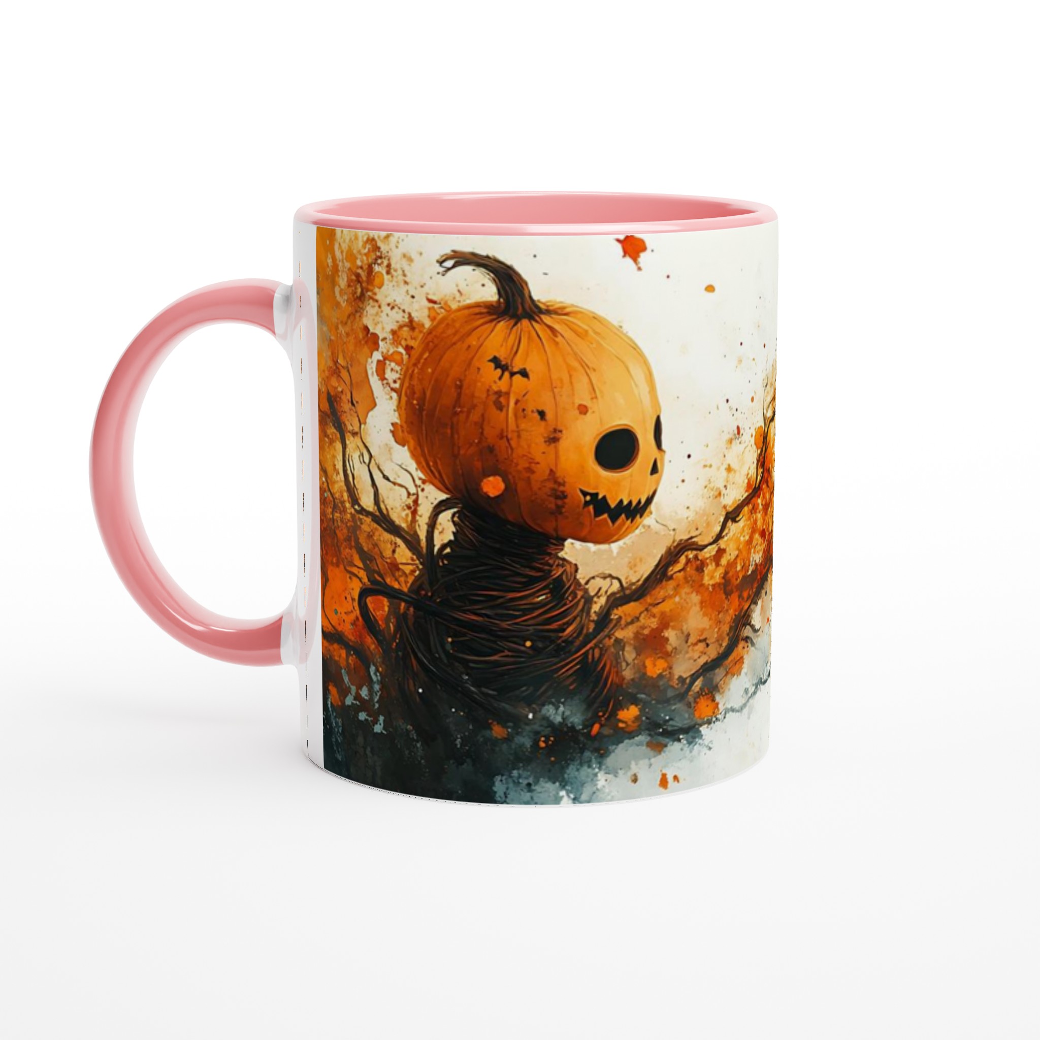 Mystisk Pumpa Konst Mugg - Livfull Halloween Akvarell Keramisk Kaffemugg i Olika Färger 6 d544b6b6-cdad-4055-9c0f-638f96a7287f