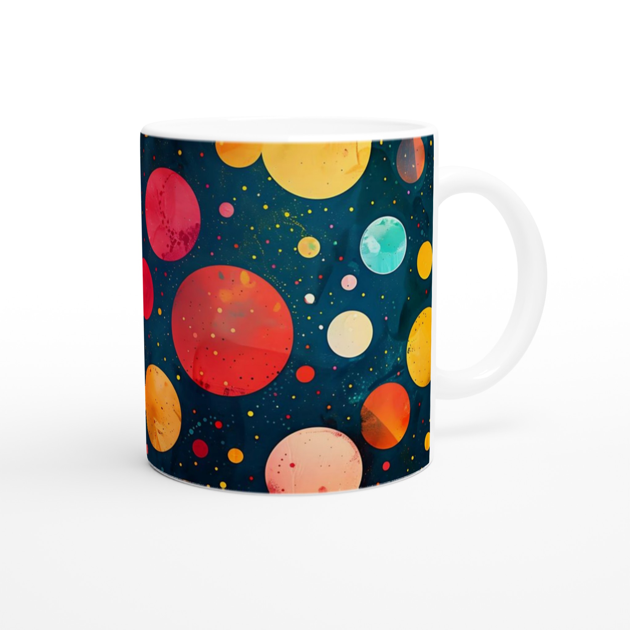 Kosmisk Färgexplosion Mugg – 11oz Keramisk Kaffekopp i sju livfulla nyanser 9 d562b198-389f-4ea5-8991-995ab4049751