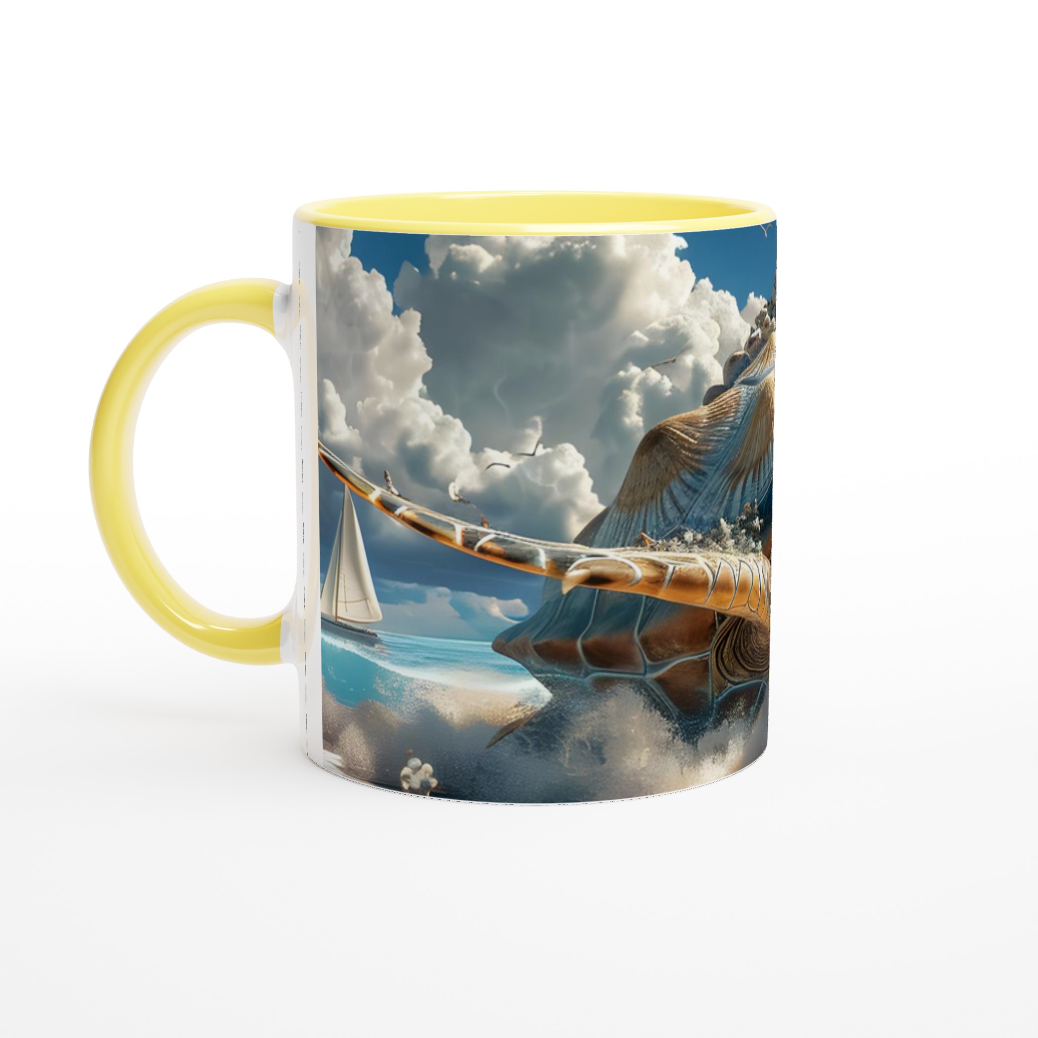 Oceanisk Havssköldpadda 11oz Keramisk Mugg – Dröm Dig Bort till Havet, Finns i Flera Färger 3 d56d4074-08d9-477b-a0c4-53a54cdf72b0