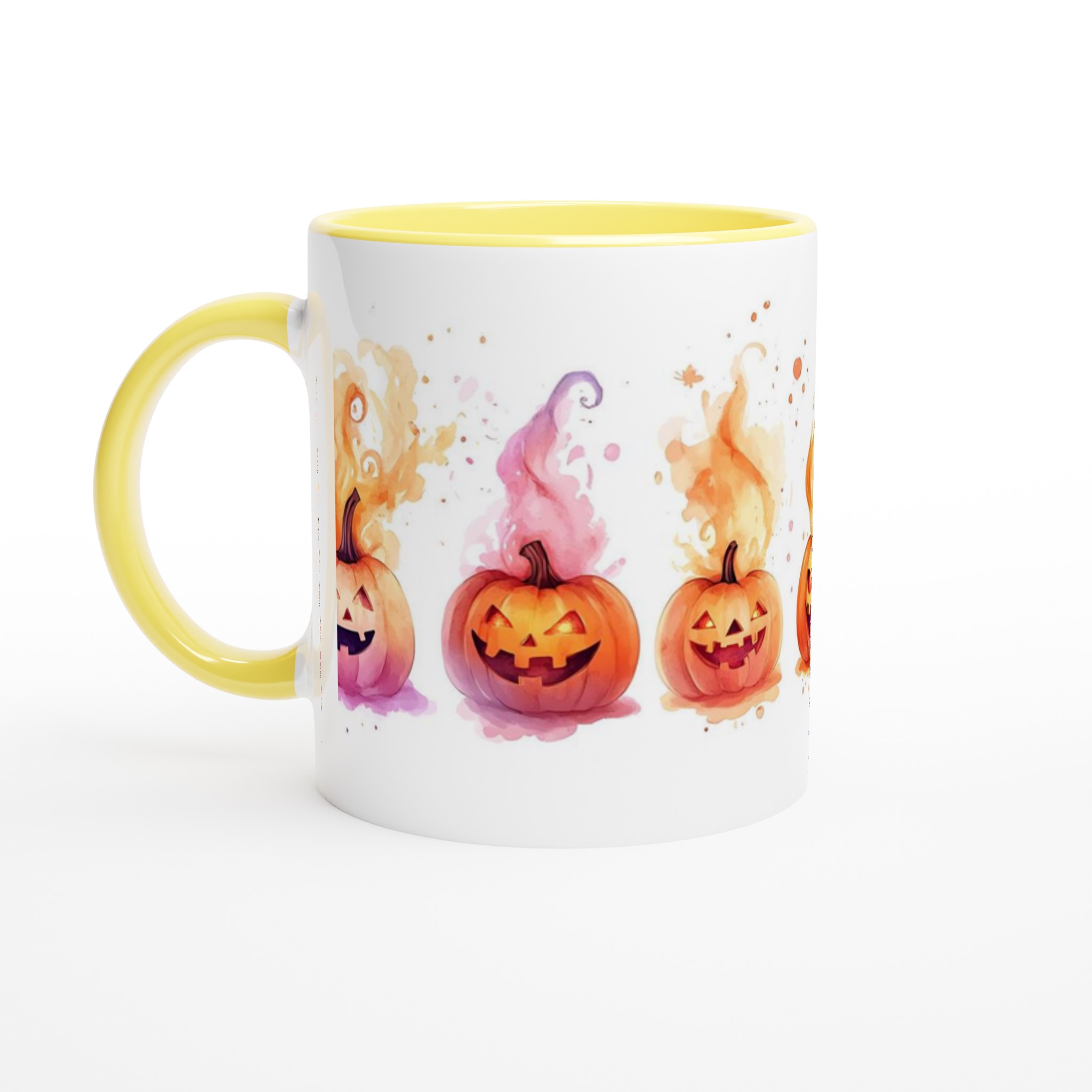 Läskigt Söt Halloweenmugg – Vattenfärgspumpor i Vibrerande Färger 3 d591d205-9008-41fb-81d4-fd0947b4b435