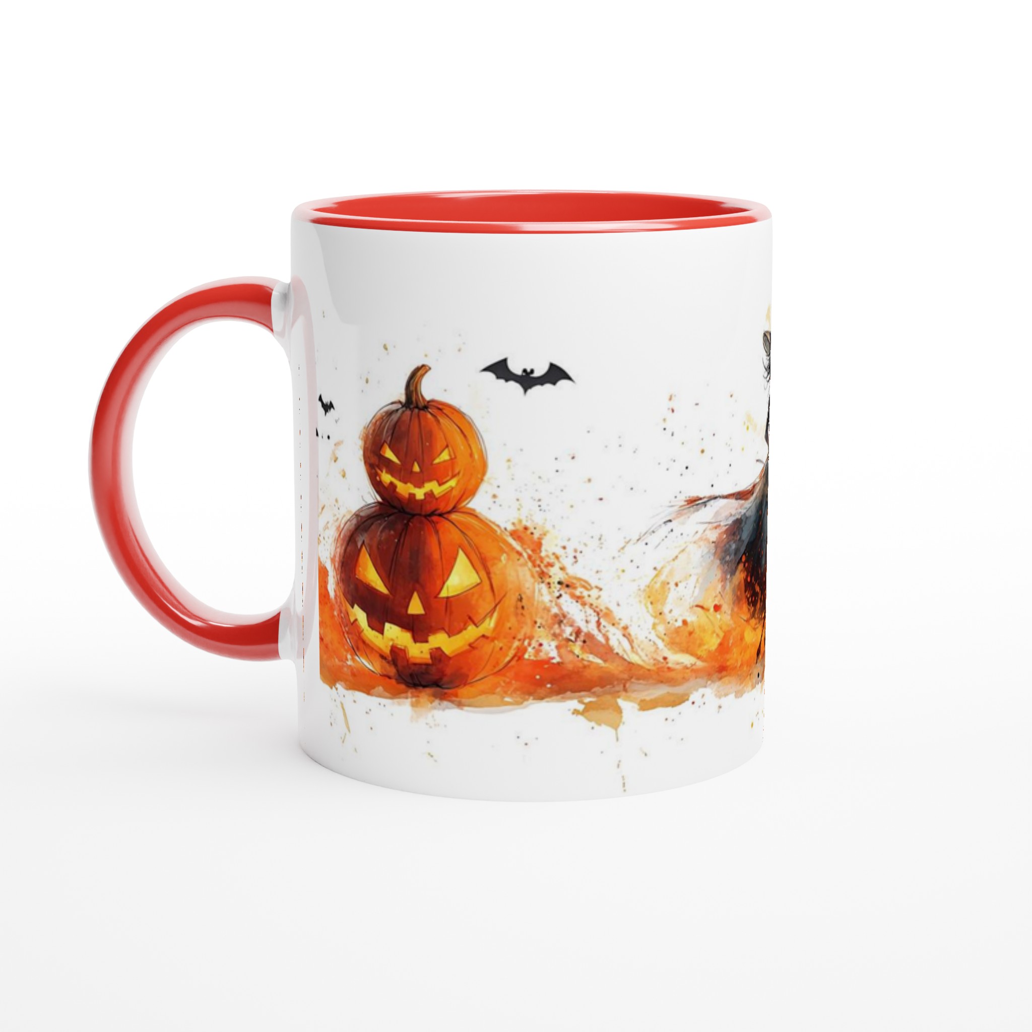 Spooky Watercolor Halloween Witch & Pumpkins 11oz Keramisk Mugg – Välj bland 7 Förtrollande Färger! 5 d59d6ea9-d298-47d4-a75e-eb5f928d9747