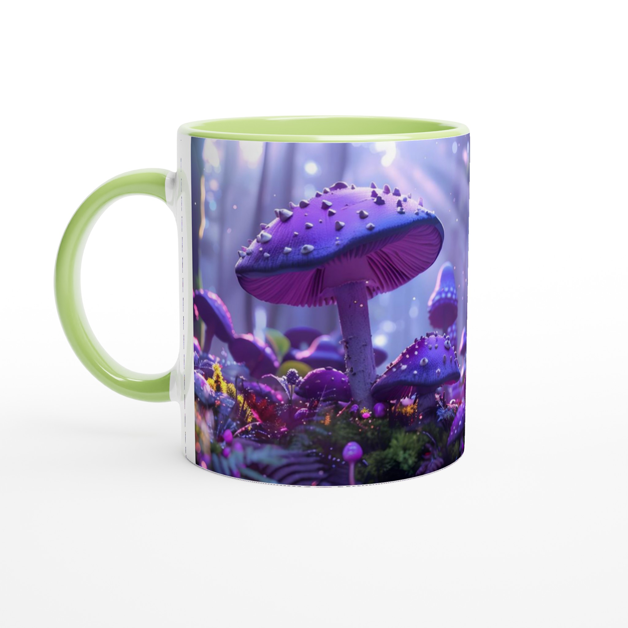 Magical Skogssvamp 11oz Keramisk Mugg – Dröm Dig Bort i Lila och Magenta 7 d5a5f107-15e4-4752-b187-243b7f62a37c