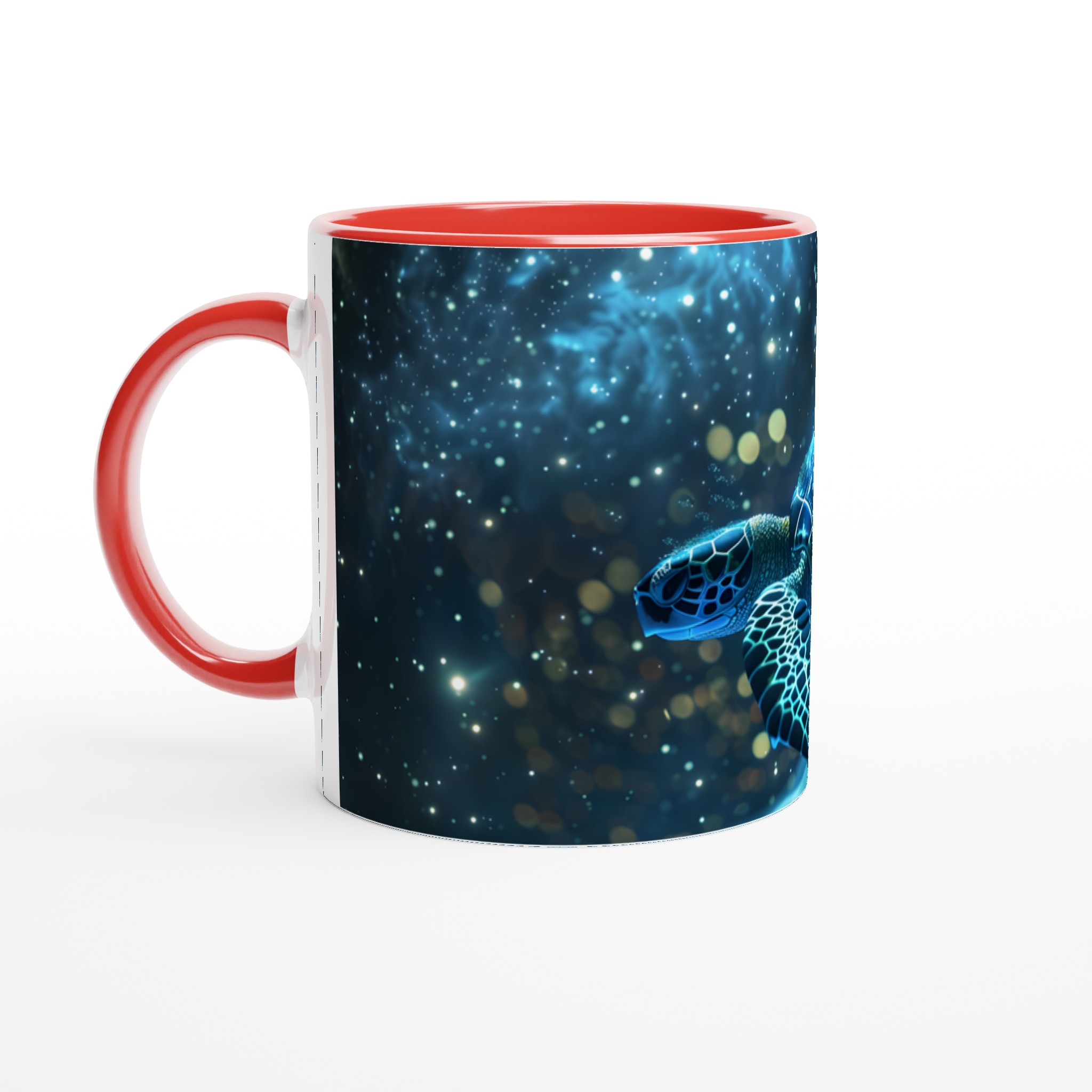 Magisk Blå Havssköldpadda 11oz Keramisk Mugg – Drömlik Design i Flera Färger 5 d5a975c8-1b81-43fc-9d69-05f380820a7b