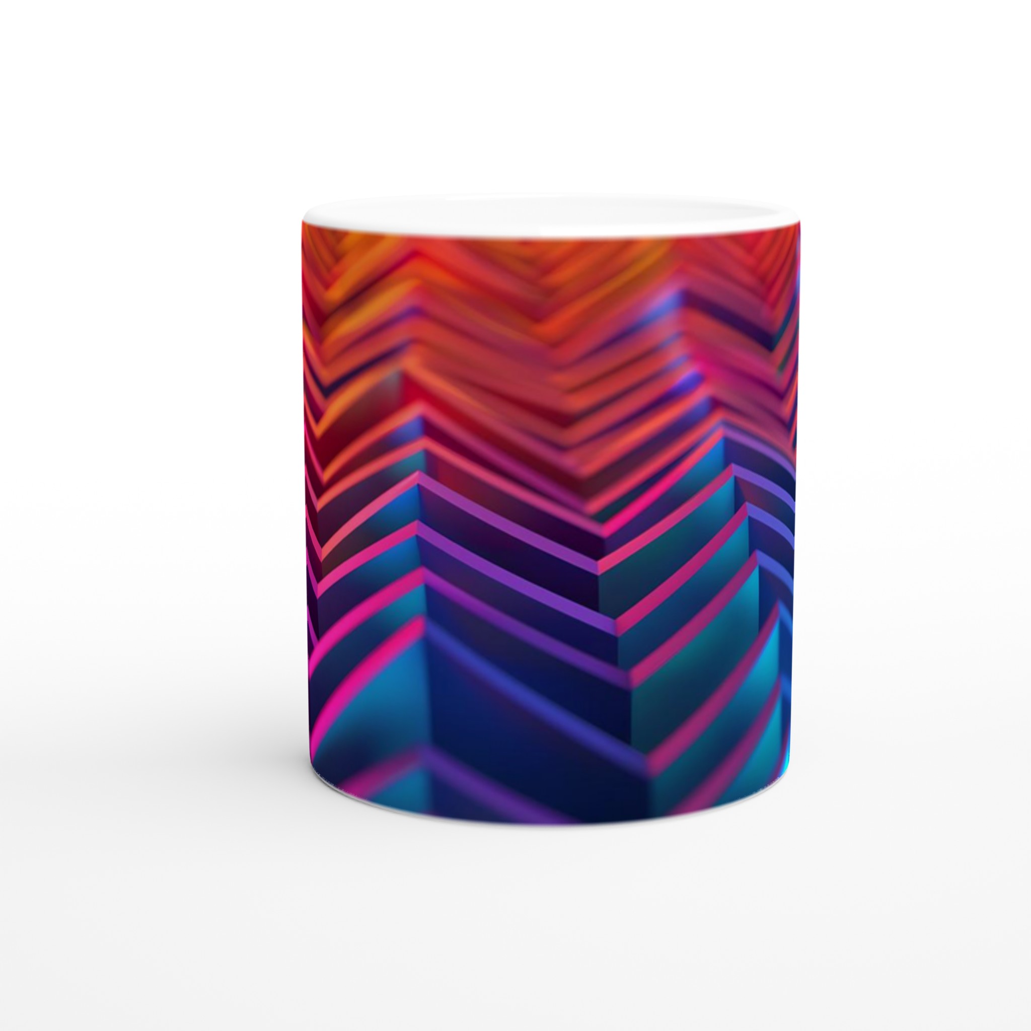 Neon Våg Keramisk Mugg – 11oz Kaffemugg i Ditt Val av Färg 8 d5c3ea41-8da6-4f1c-a838-5ff657aaa261