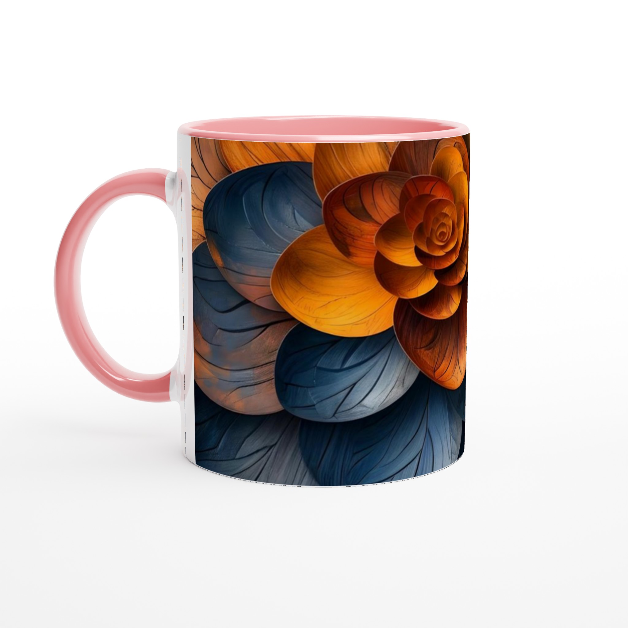Vit 11oz keramisk mugg med varm höstinspiration och valfri färg 6 d5db871e-7bc6-4bc5-aed8-a25c04d83ade