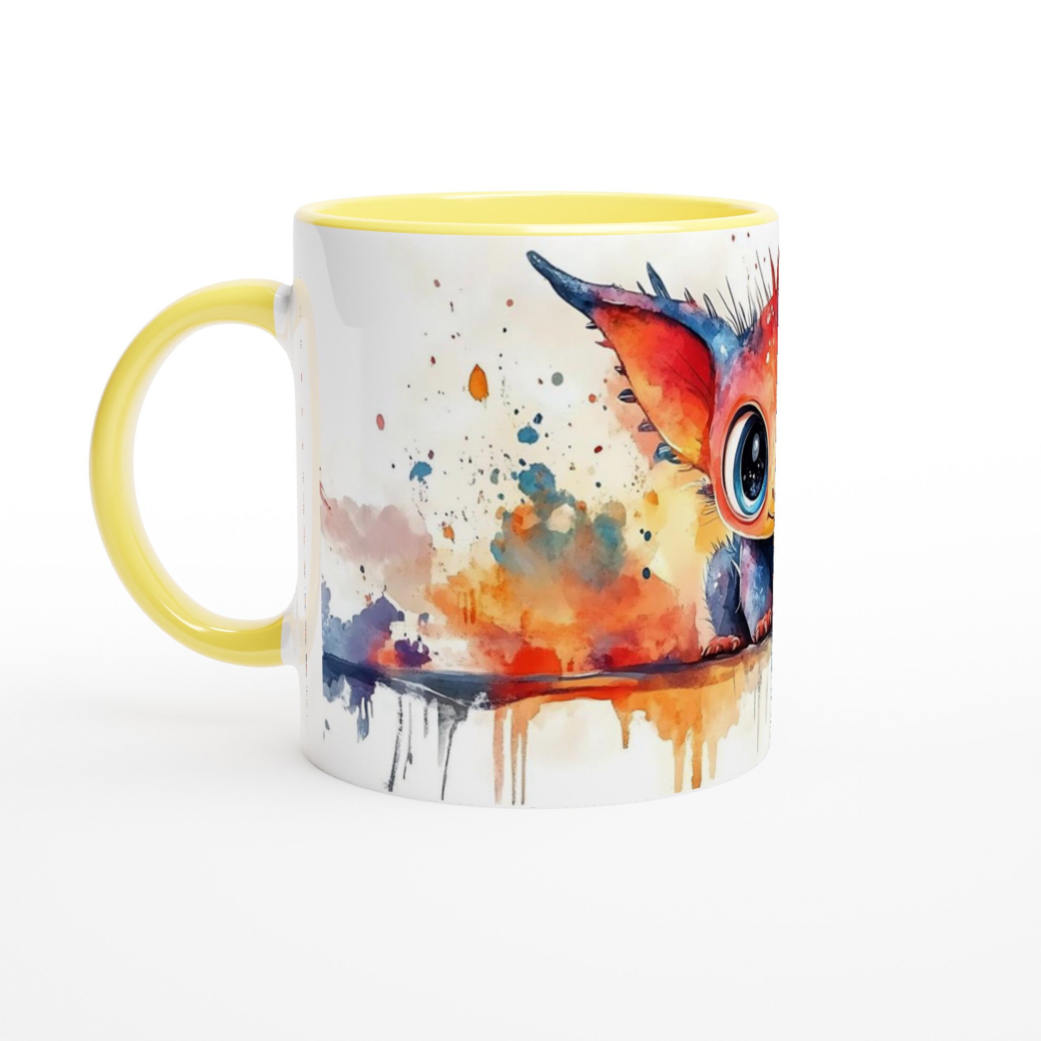 Färgsprakande Kawaii Monster Keramikmugg – 11oz, Välj Din Favoritfärg! 3 d5f28b30-31ed-4db6-b482-bda0cae1eac8