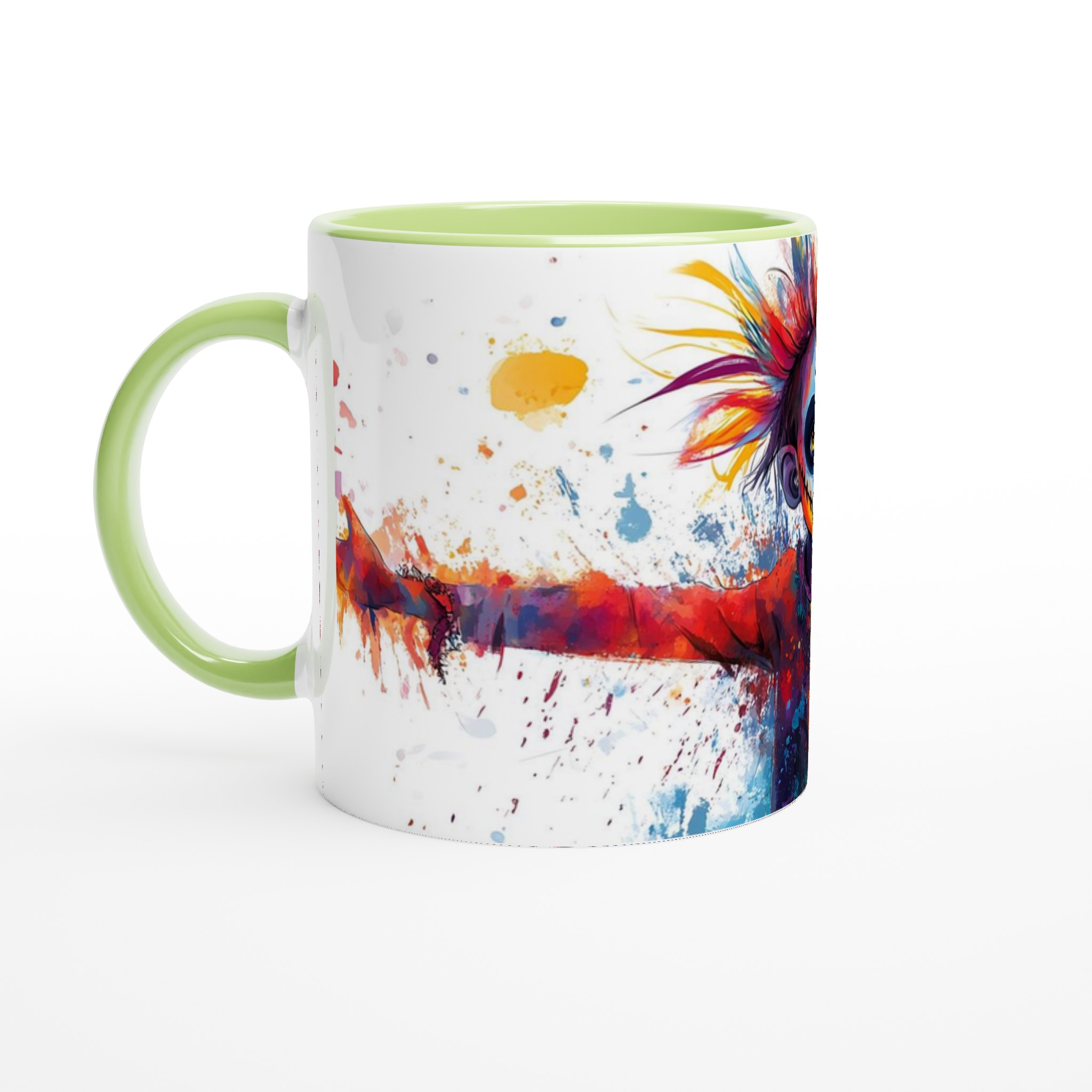 Färgsprakande Sugar Skull Keramikmugg – Utforska din Kreativitet med 7 Livfulla Färger! 7 d618d91e-873d-4b1b-80a1-1458d47756fe
