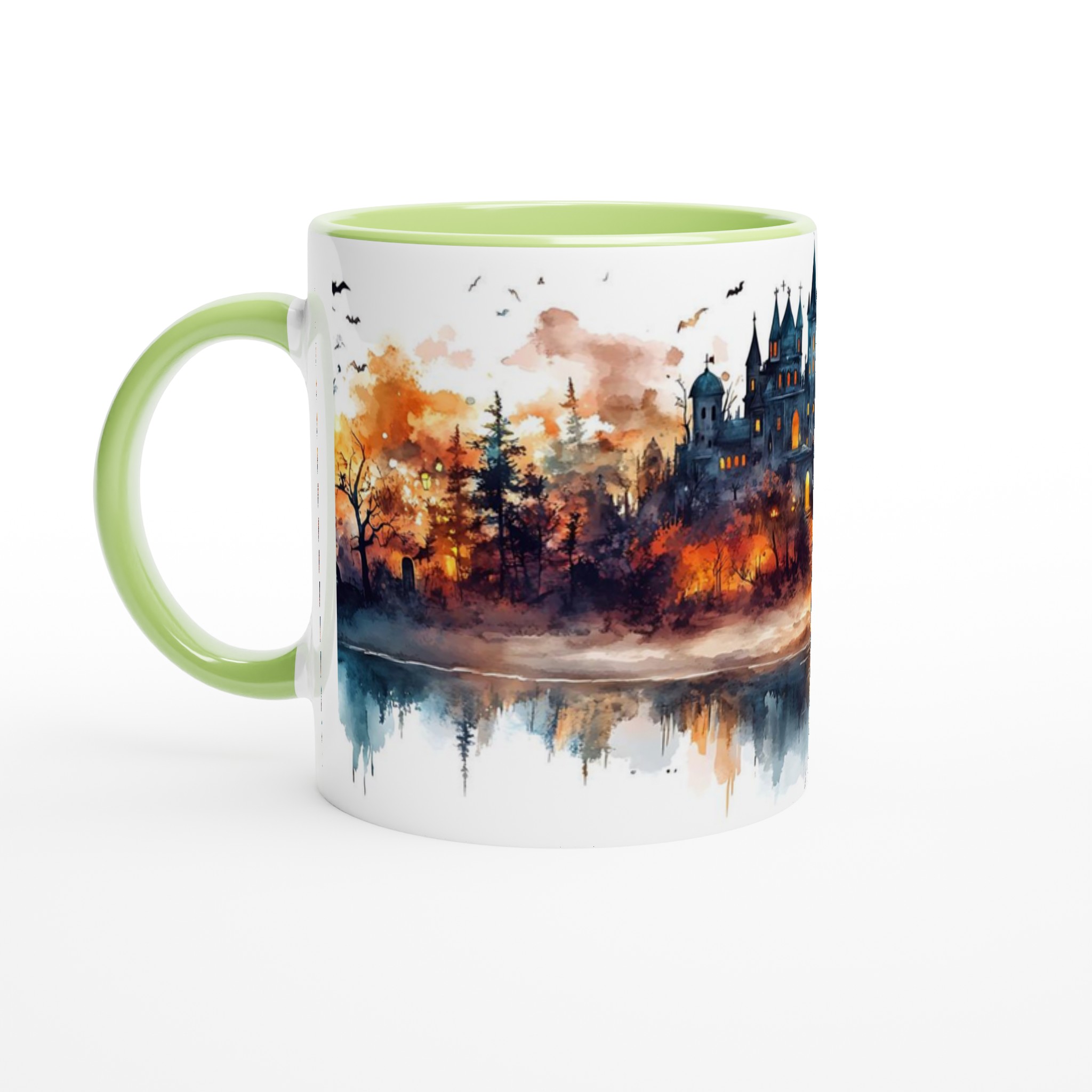 Mystisk Slott-mugg i Akvarell – 11 oz keramisk mugg för Halloween & Sagofantaster 7 d64d947a-bbcf-48c9-8d97-441f89d07934