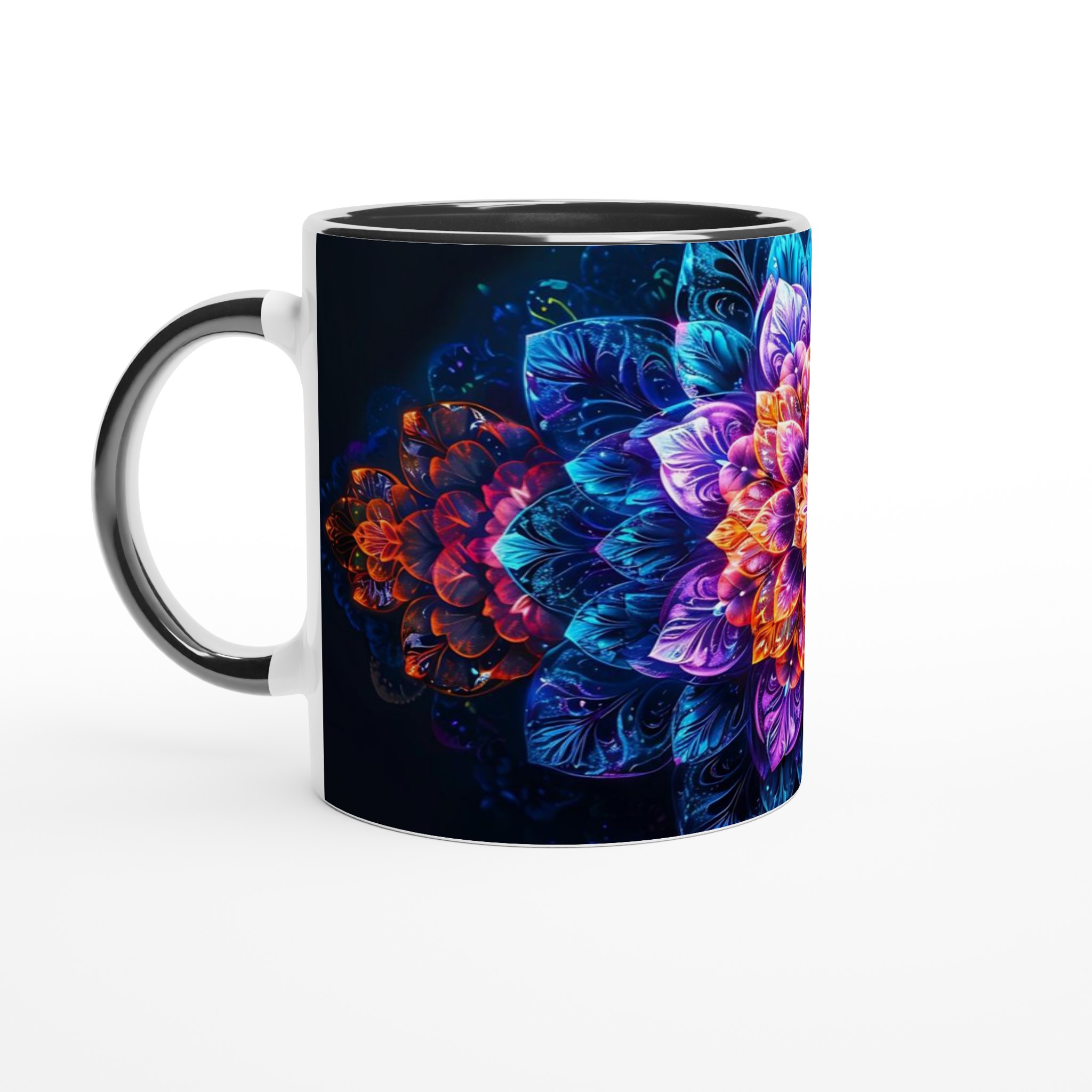 Kosmisk Lotus Kaffemugg – Färgstark Keramikmugg i 7 Bländande Nyanser för Din Favoritdryck 4 d6629060-c4df-4e3d-997b-ad84578bc451