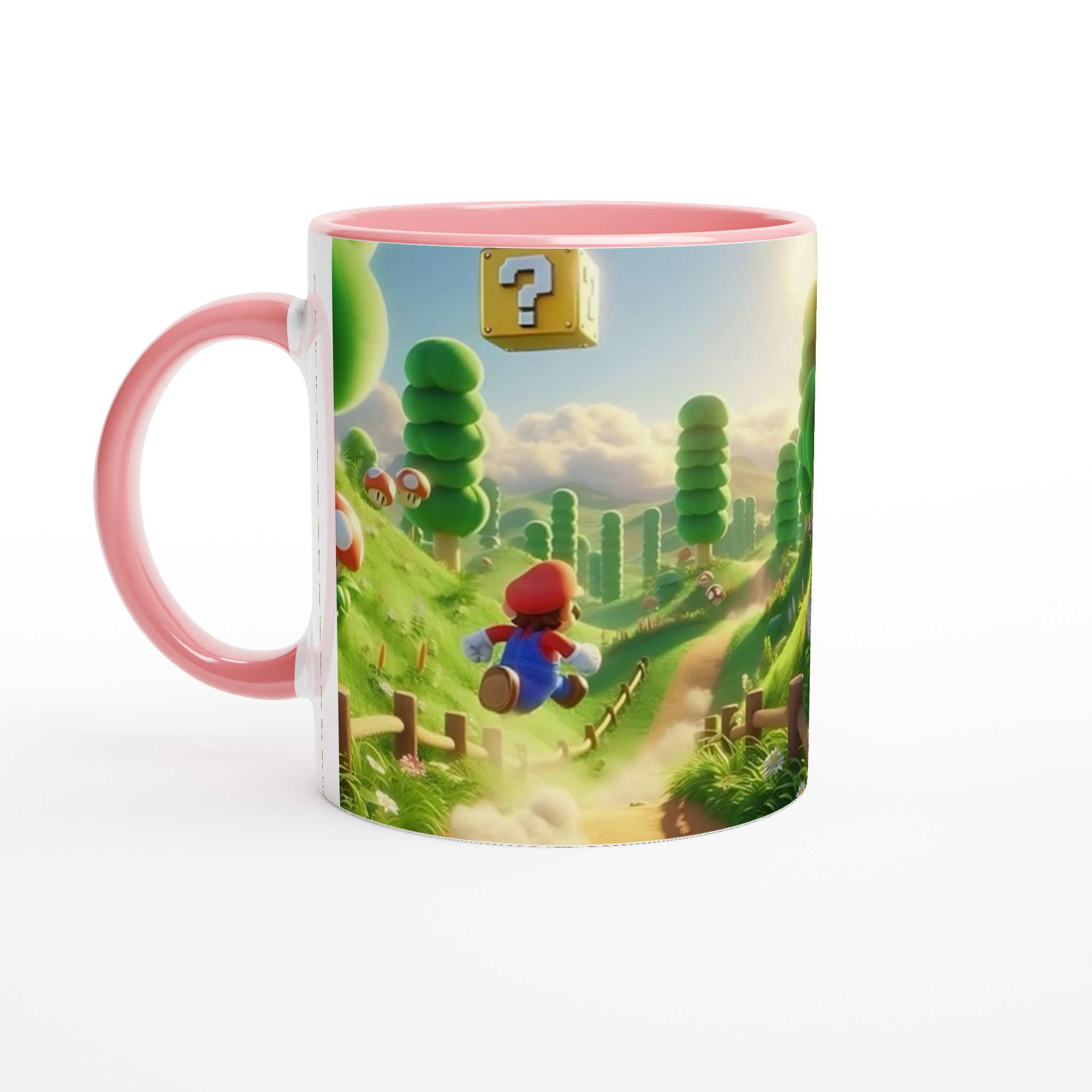Vit 11oz keramisk mugg med spelinspirerad design i sju livfulla färger 6 d6875e69-1a77-4247-8bd9-9879f806202b