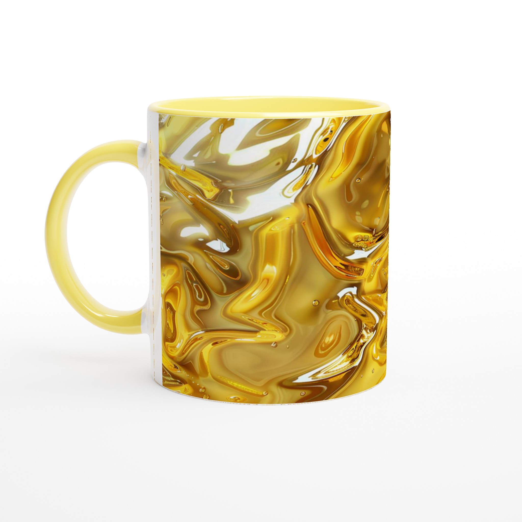 Guldglänsande Keramisk Mugg – 11 oz För Din Favoritdryck i Valfri Färg 3 d697f31d-1cde-4019-863a-9cab5cb4aa67