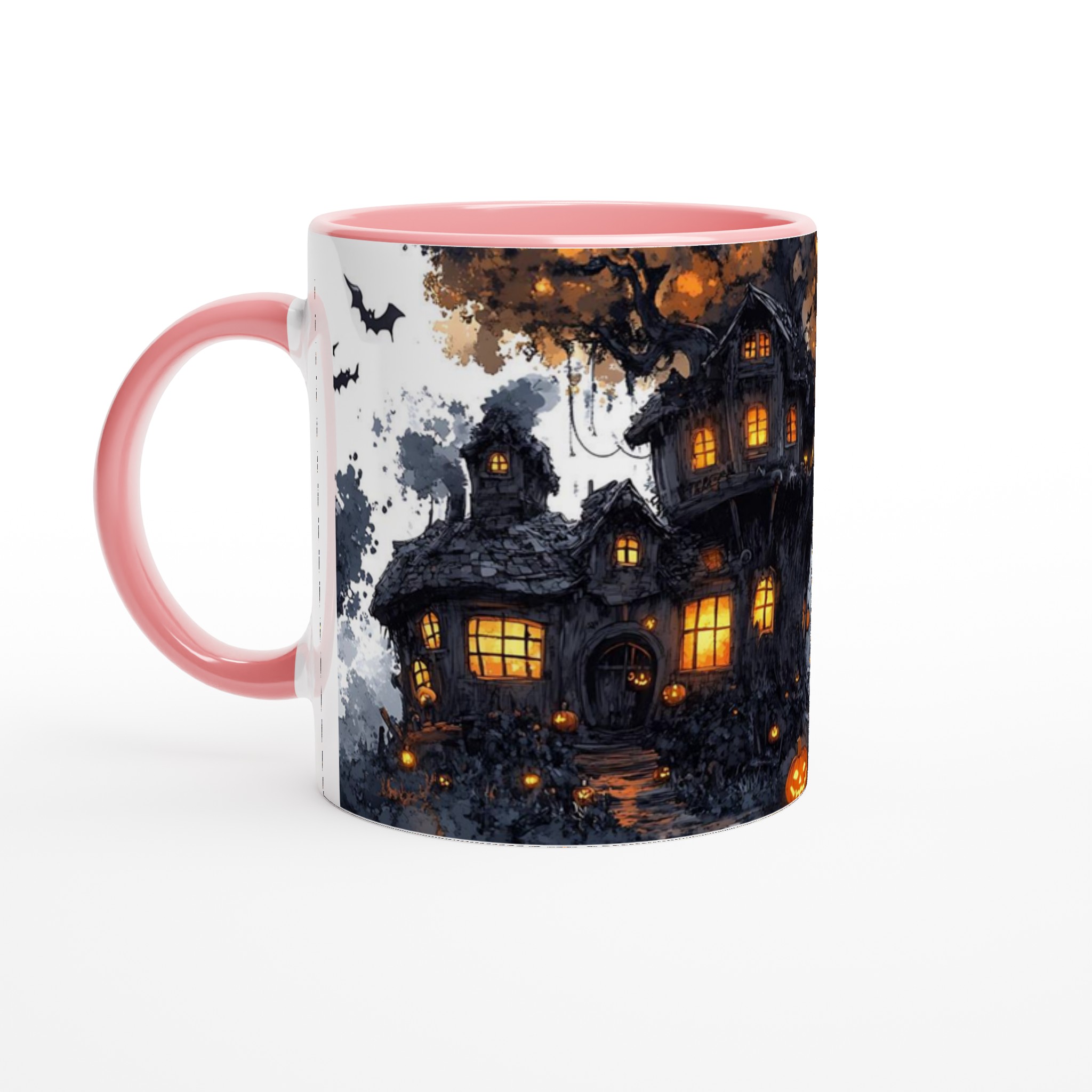 Mystisk Halloweennatt – 11oz Keramikmugg i ditt val av färg 6 d6a293bf-b1c4-4103-aaa3-f0ba4e7927f6