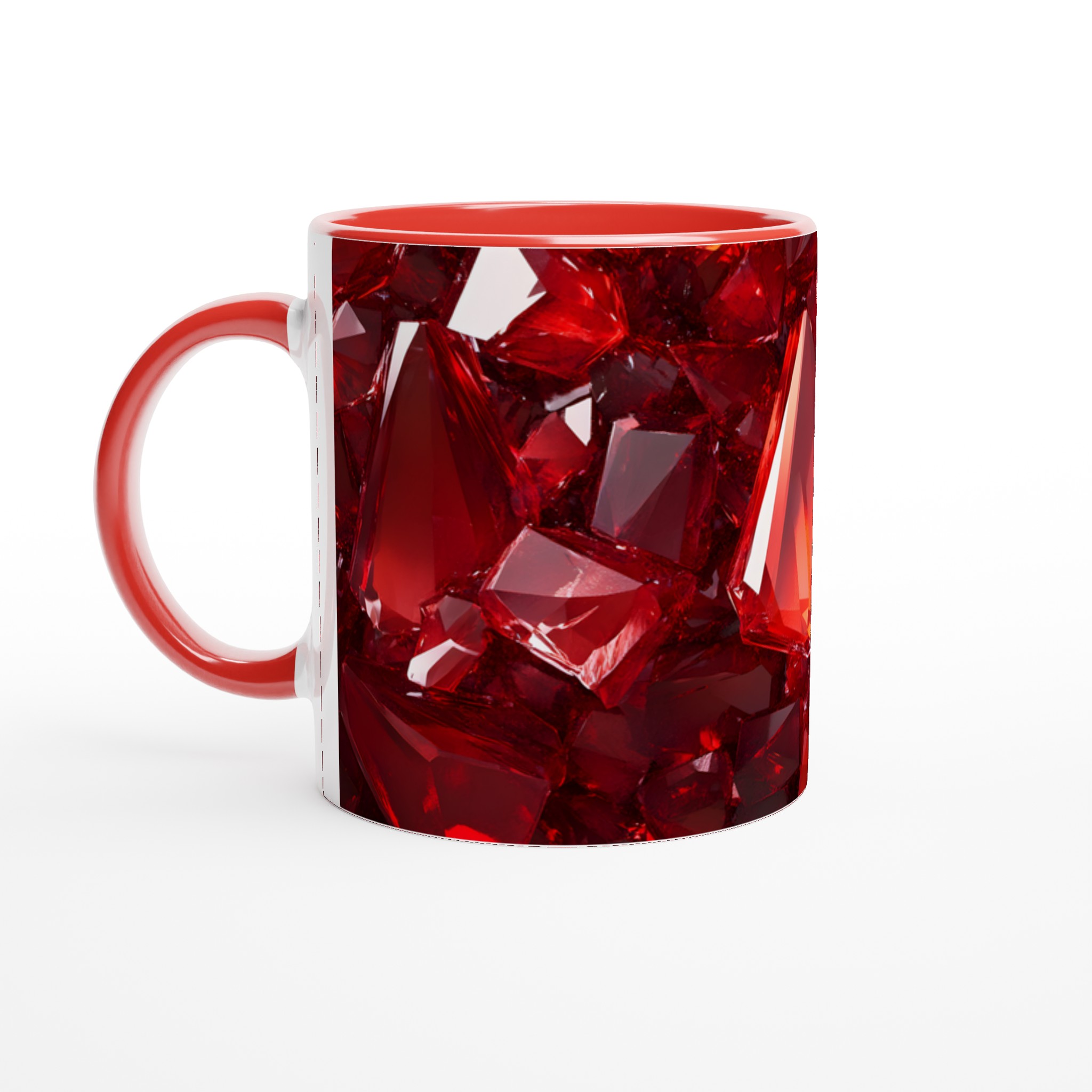 Rubinröd Glamour: 11oz Keramisk Mugg – Lysande Design i Ditt Val av Färg 5 d6c47935-91cc-4490-a0b3-f0e1d304eaa1