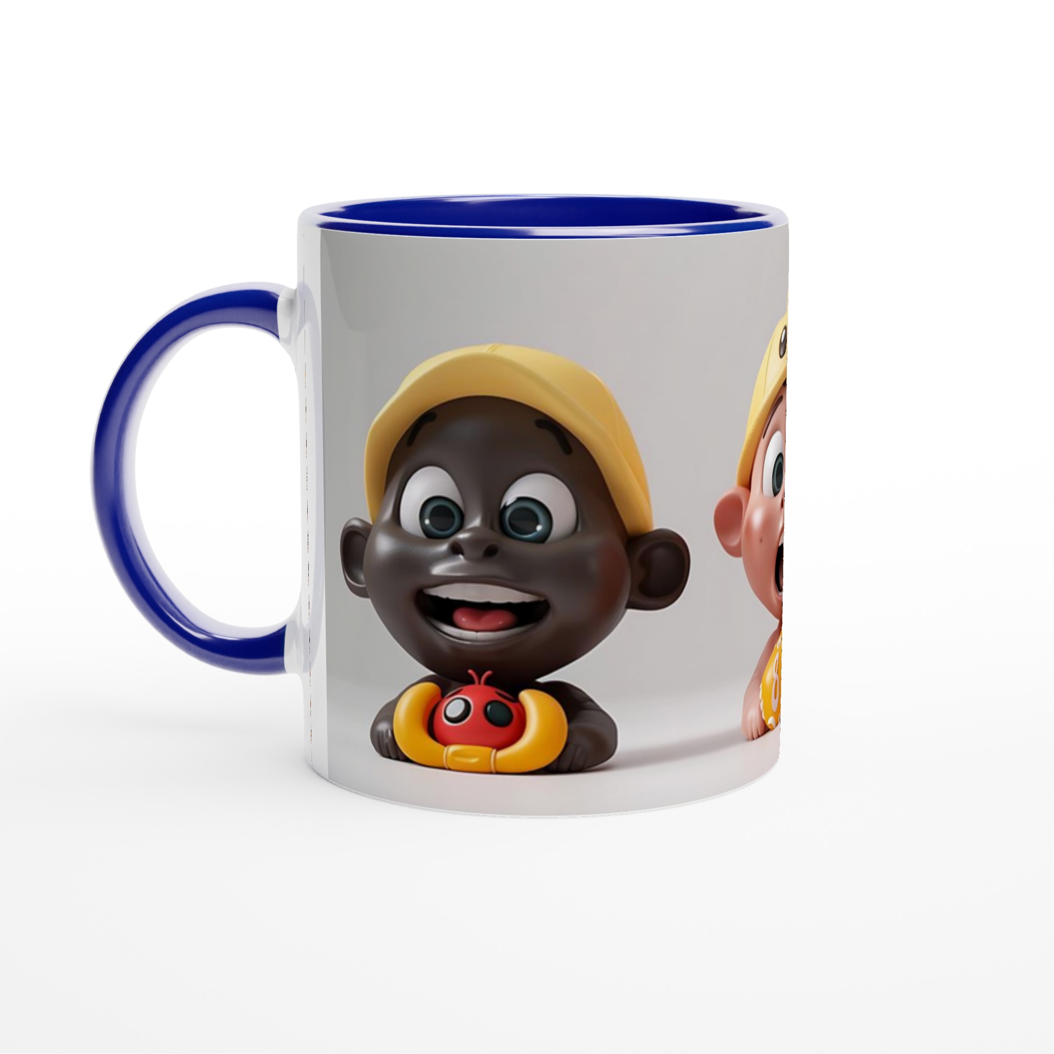 Söta Lekfulla Djur- och Babyfigurer: 11oz Keramikmugg i ditt val av 7 Livfulla Färger 2 d71b739a-ca9b-4aba-9653-be8f8ddb4f22