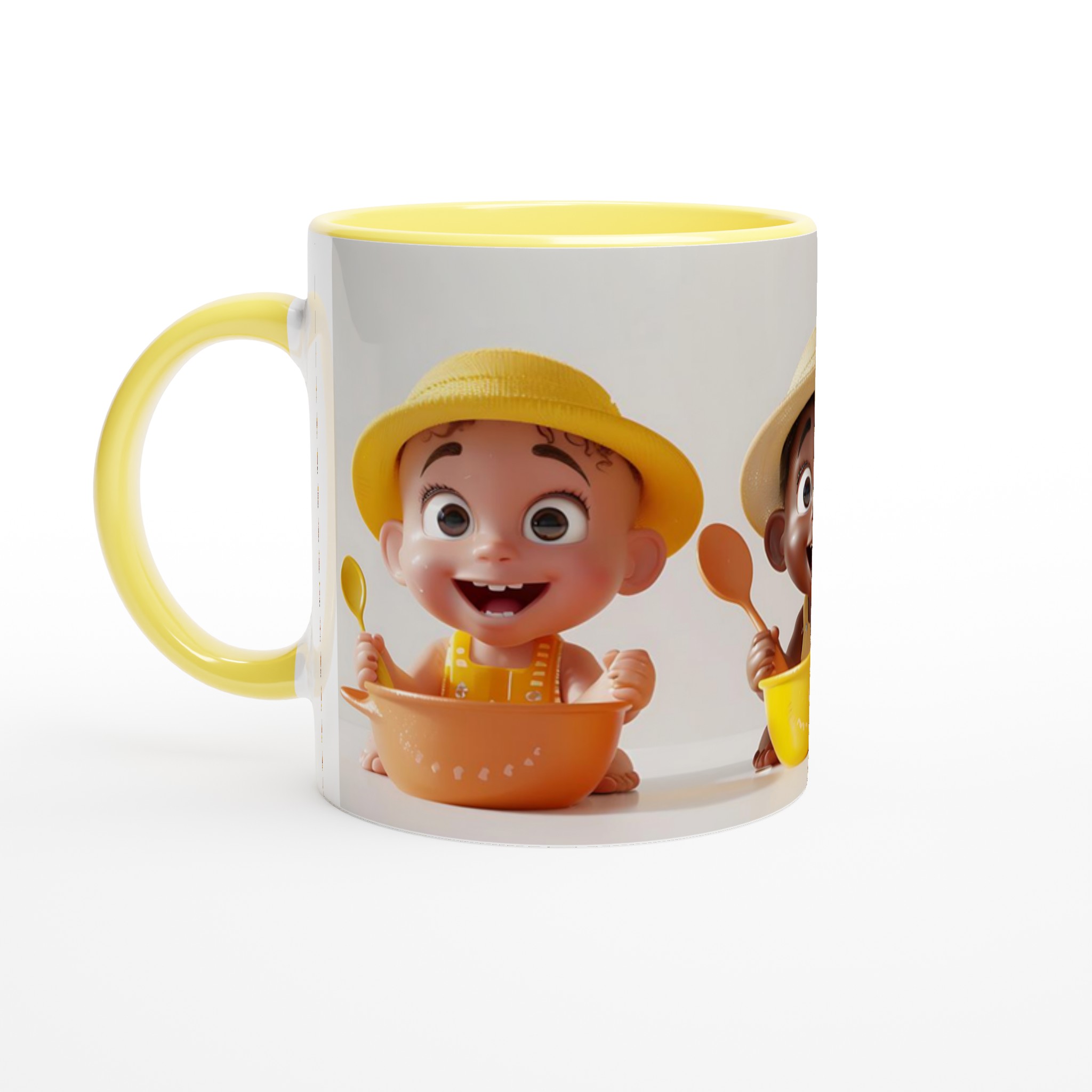 Söta Skördefest-Bebisar Keramikmugg - Charmig Höstdesign i Ditt Val av 7 Färger! 3 d722282a-81d2-4ad3-bbd1-66a099e1fab1