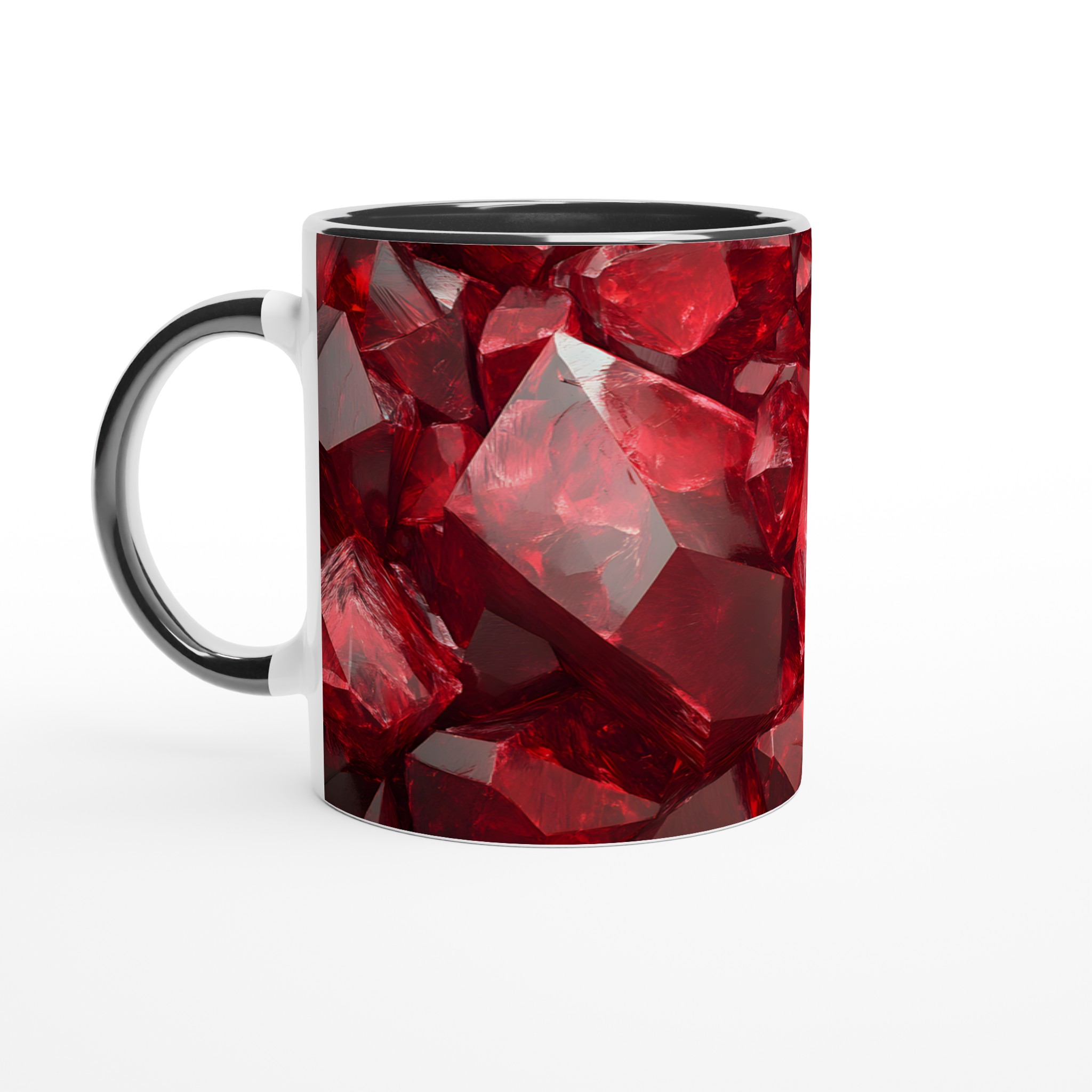 Rubinröd Kristallmugg – 11 oz Keramikmugg i Sju Strålande Färger för Kaffe & Te 4 d786c61c-1363-495f-81fa-59efc083a082