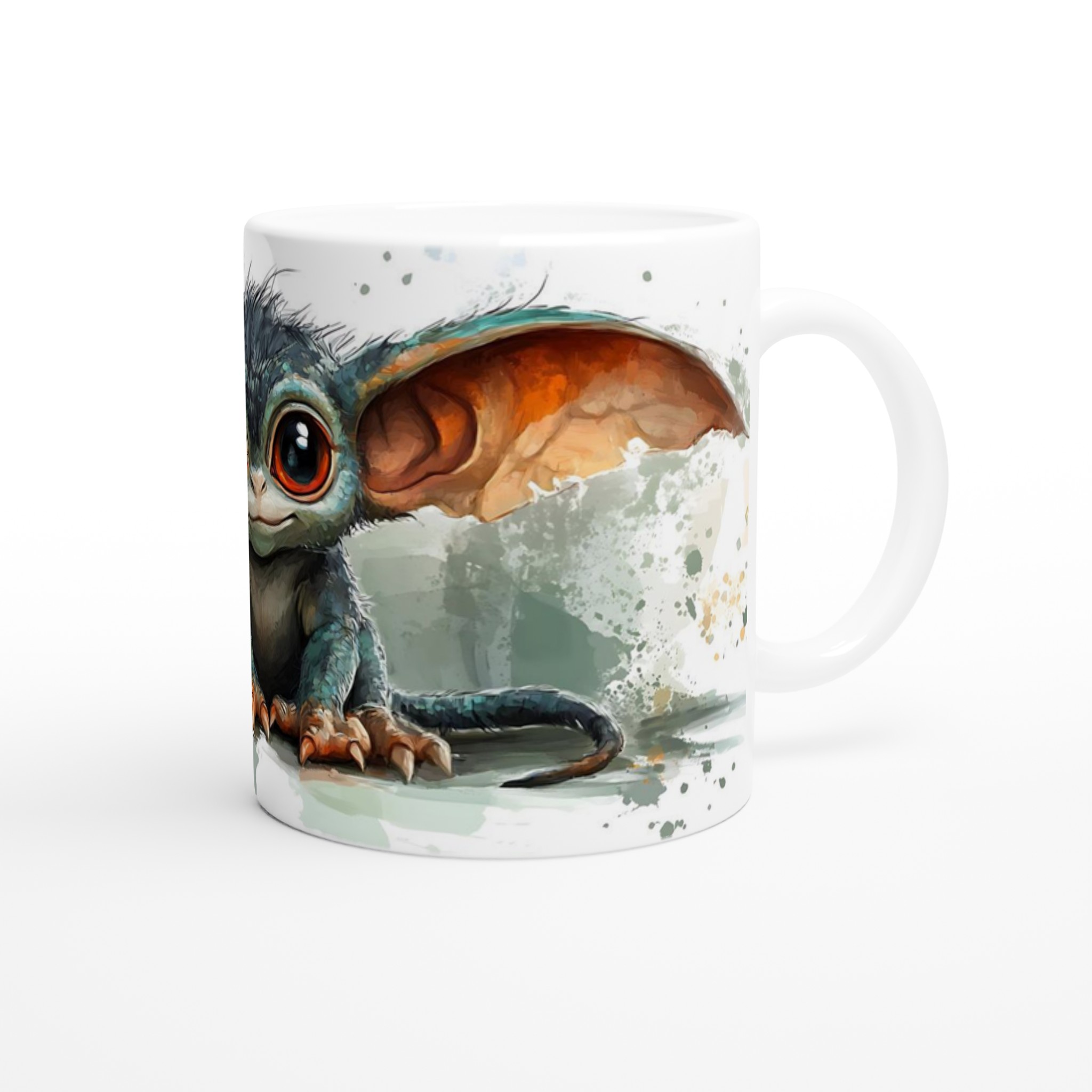 Söt Gosig Gremlin Mugg - Charmig 11oz Keramisk Mugg för Fantasifulla Dryckesstunder 9 d78d3ee3-d6cc-4e46-a45f-5d0d00f3f692