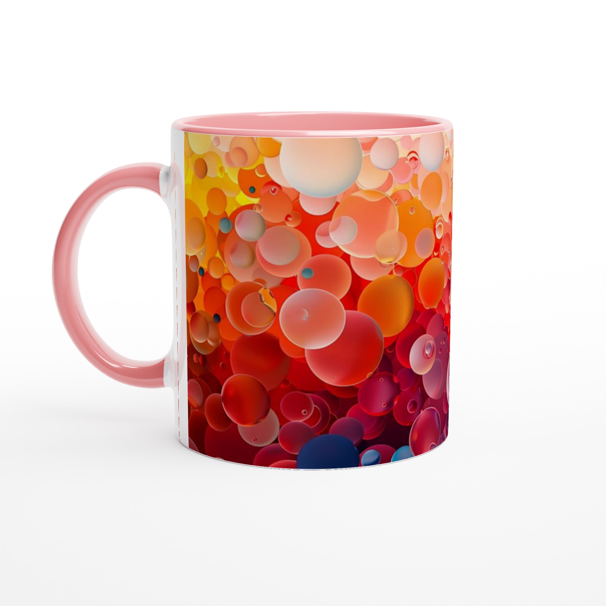 Abstrakt Bubbel Keramikmugg - 11oz, Välj Bland 7 Färgstarka Nyanser för Din Perfekta Kaffestund 6 d79c531b-d524-4334-9278-a480b06038c5