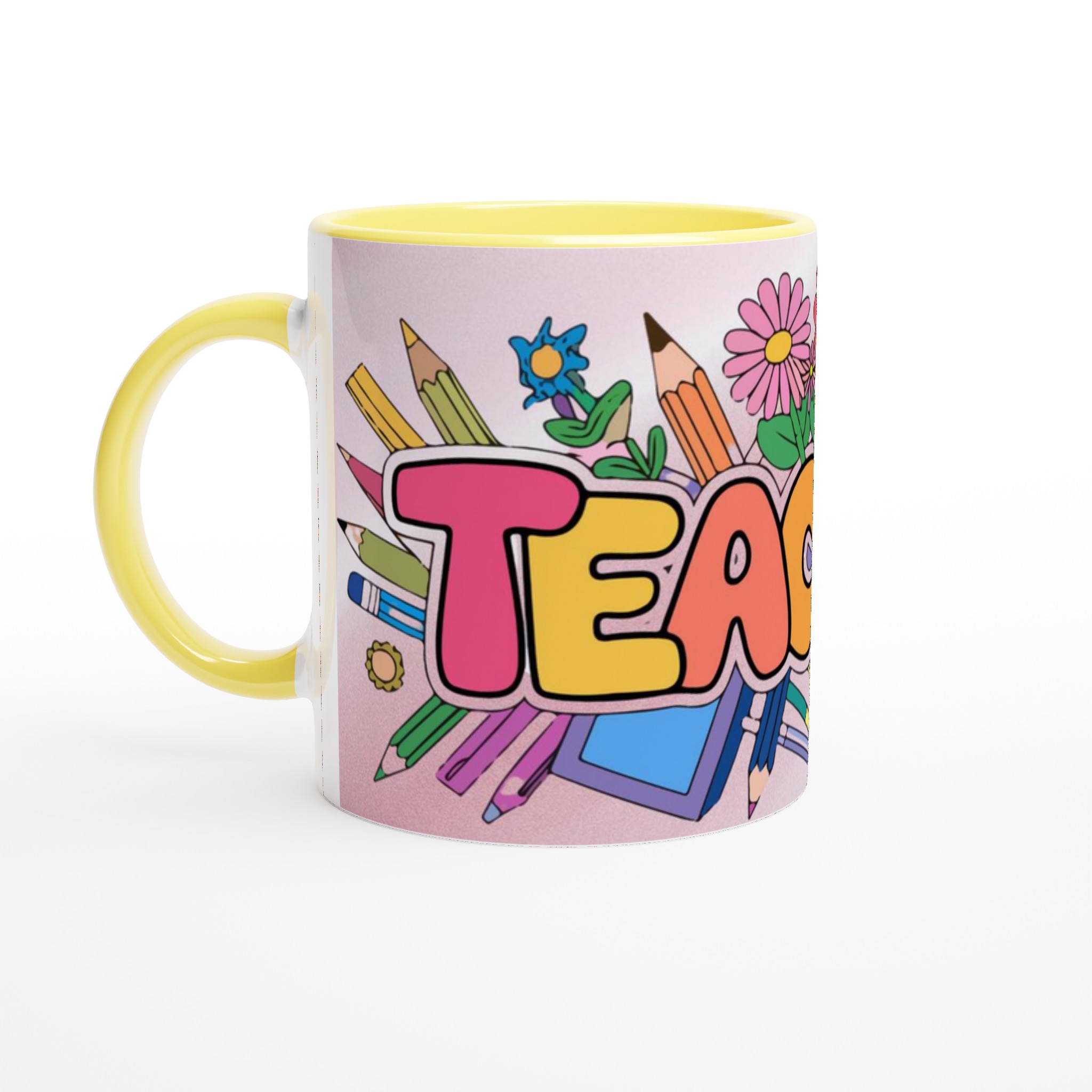 Colorful Teacher Ceramic Mug – Brighten Your Coffee Break in 7 Cheerful Hues 3 d7a02bbe-d28c-4746-a3ce-313731f5cf4d