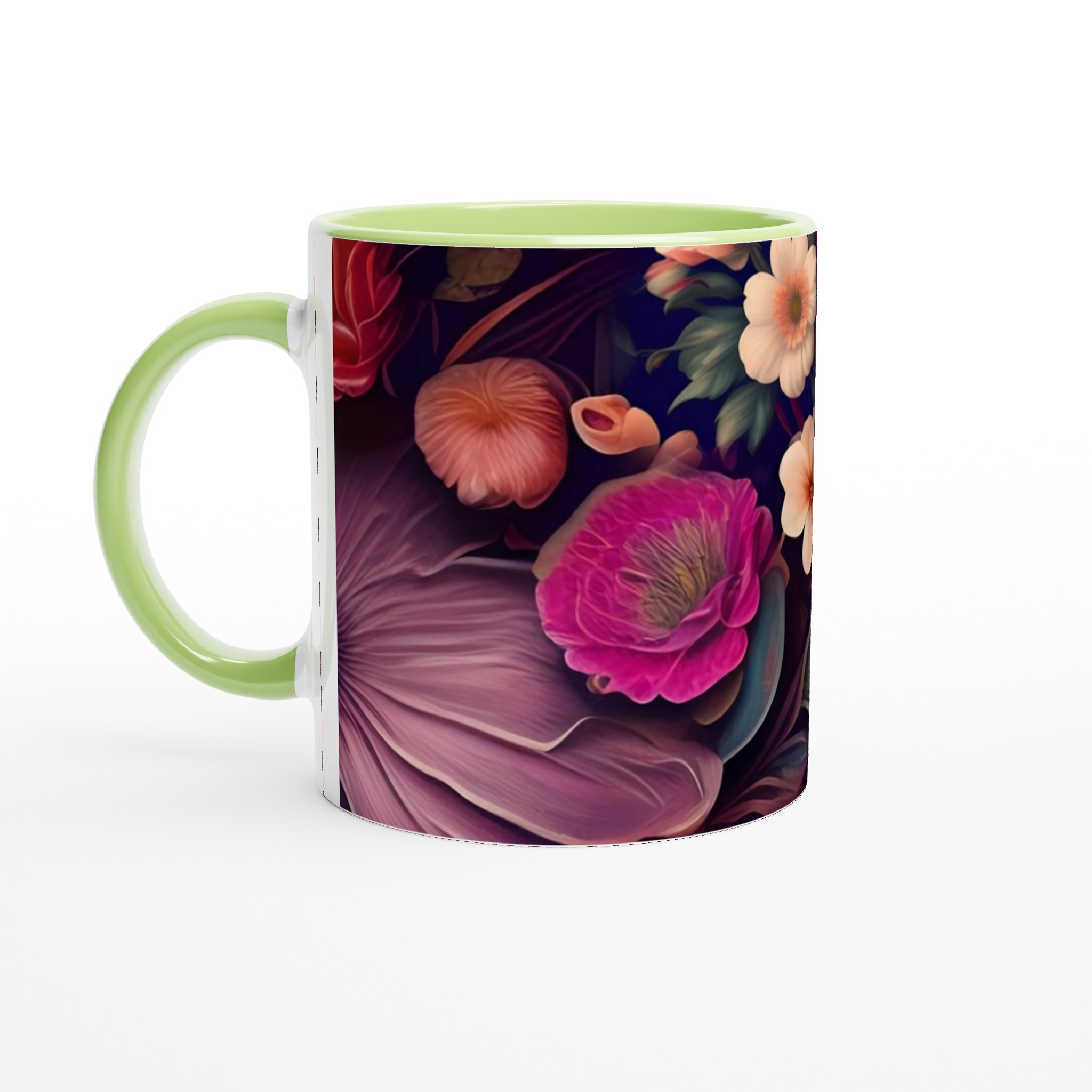 Elegant Floral Ceramic Mug 11oz – Vibrant Colors to Brighten Your Day 7 d7dacbb1-5300-4145-b951-0d5917c51f36