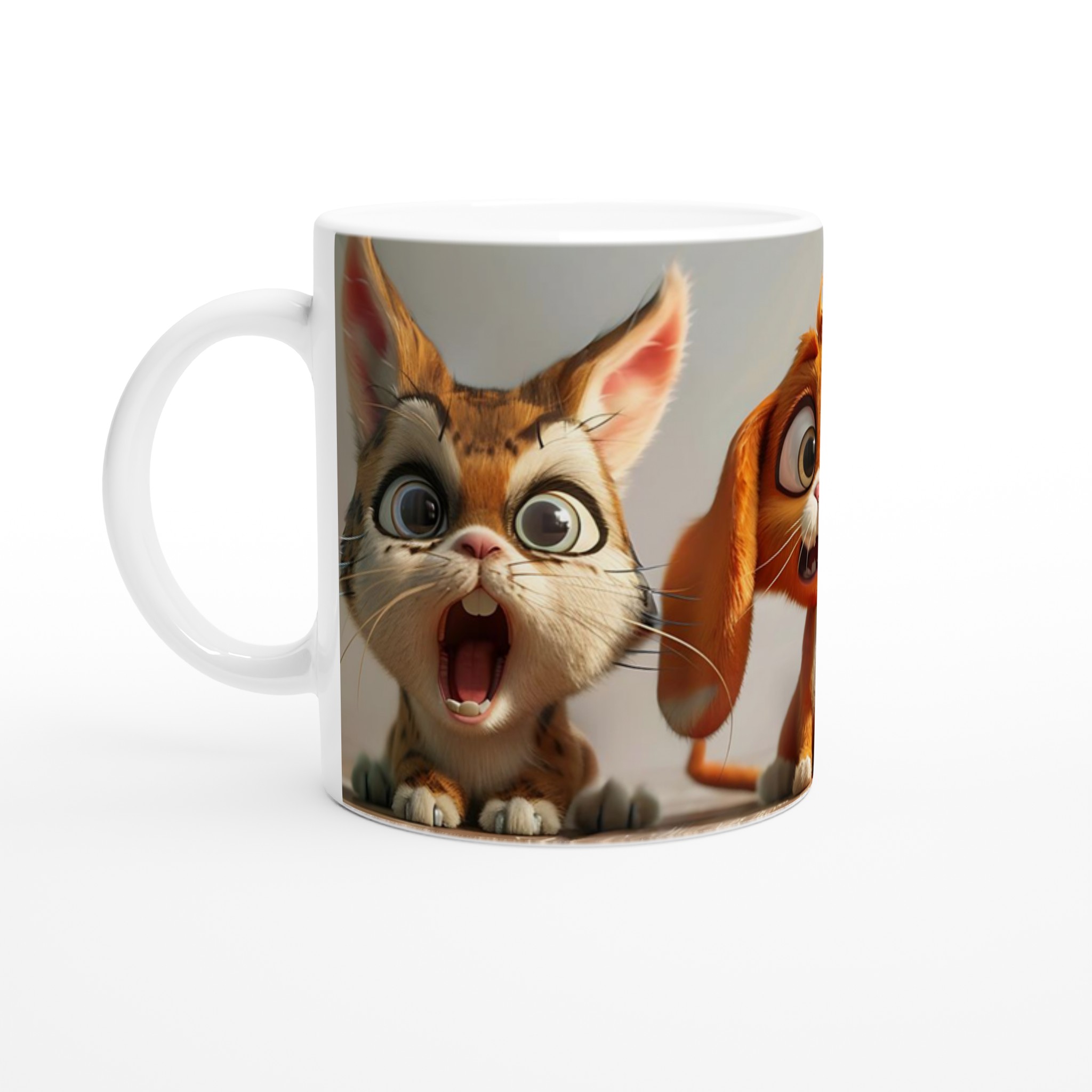 Charmig Keramikmugg med Roliga Djurmotiv – 11oz Kaffe-/Temugg i Flera Färger 1 d7e181e1-127c-4852-bc69-90c3f014a12a