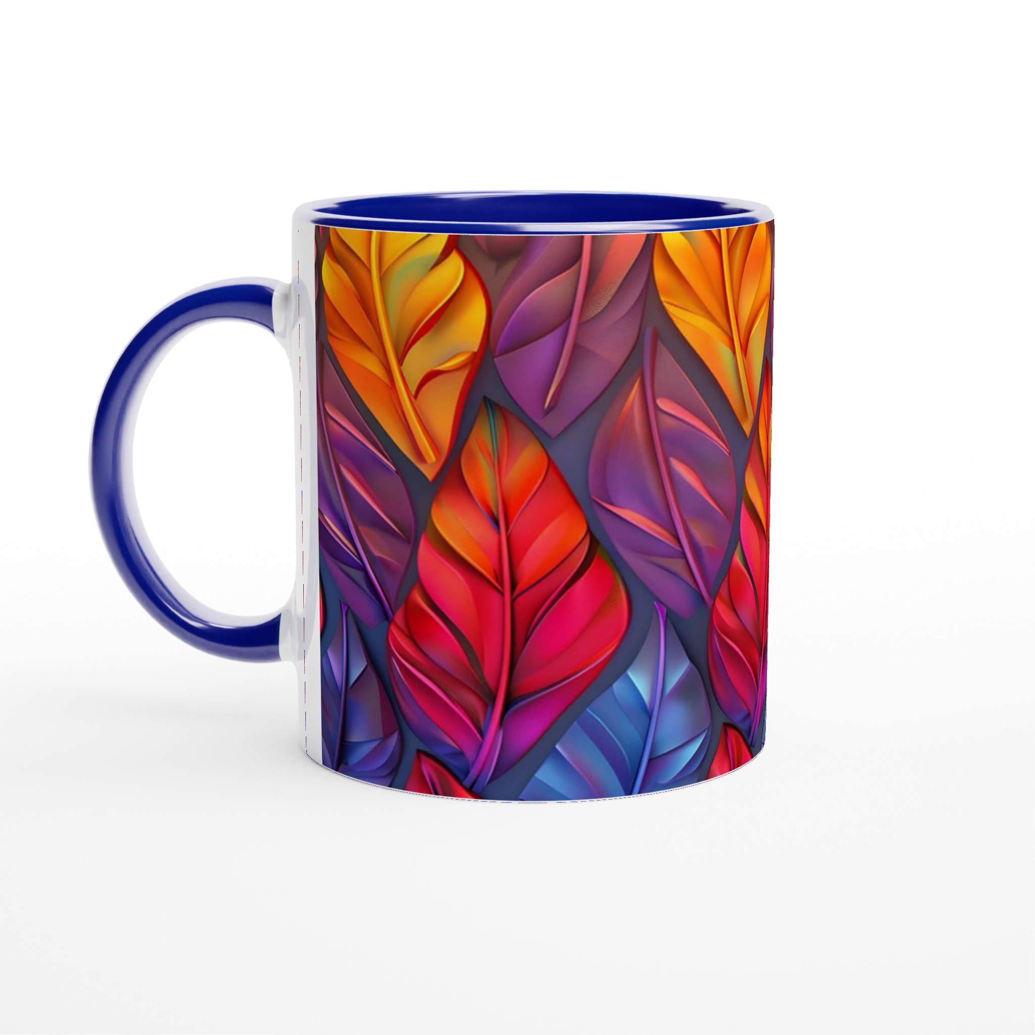 Konstnärlig Keramikmugg: Välj bland 7 Färgstarka Nyanser för ditt Kaffe eller Te (11oz) 2 d7e808c8-9f4d-4dbc-8128-ff6e0b2b8e1f