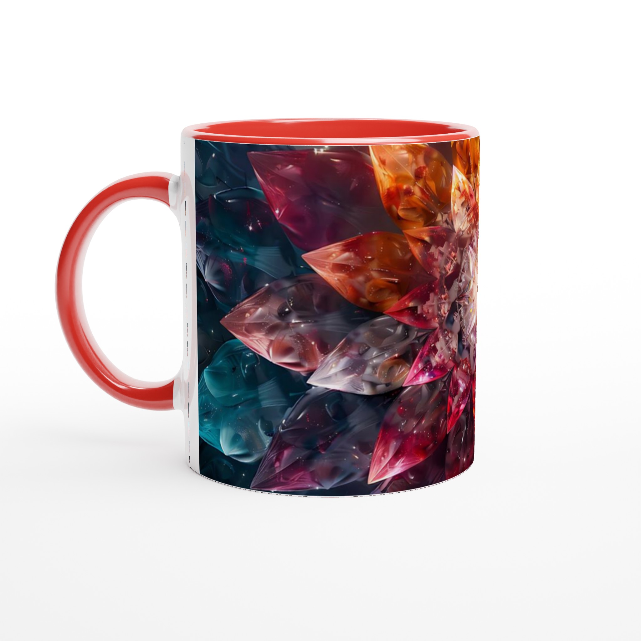Abstrakt Kristallblomma 11oz Keramisk Mugg – Konstnärligt Tryck för Färgstarka Morgnar 5 d7ef8ba6-9261-44bd-b2e1-06e02ffe384a