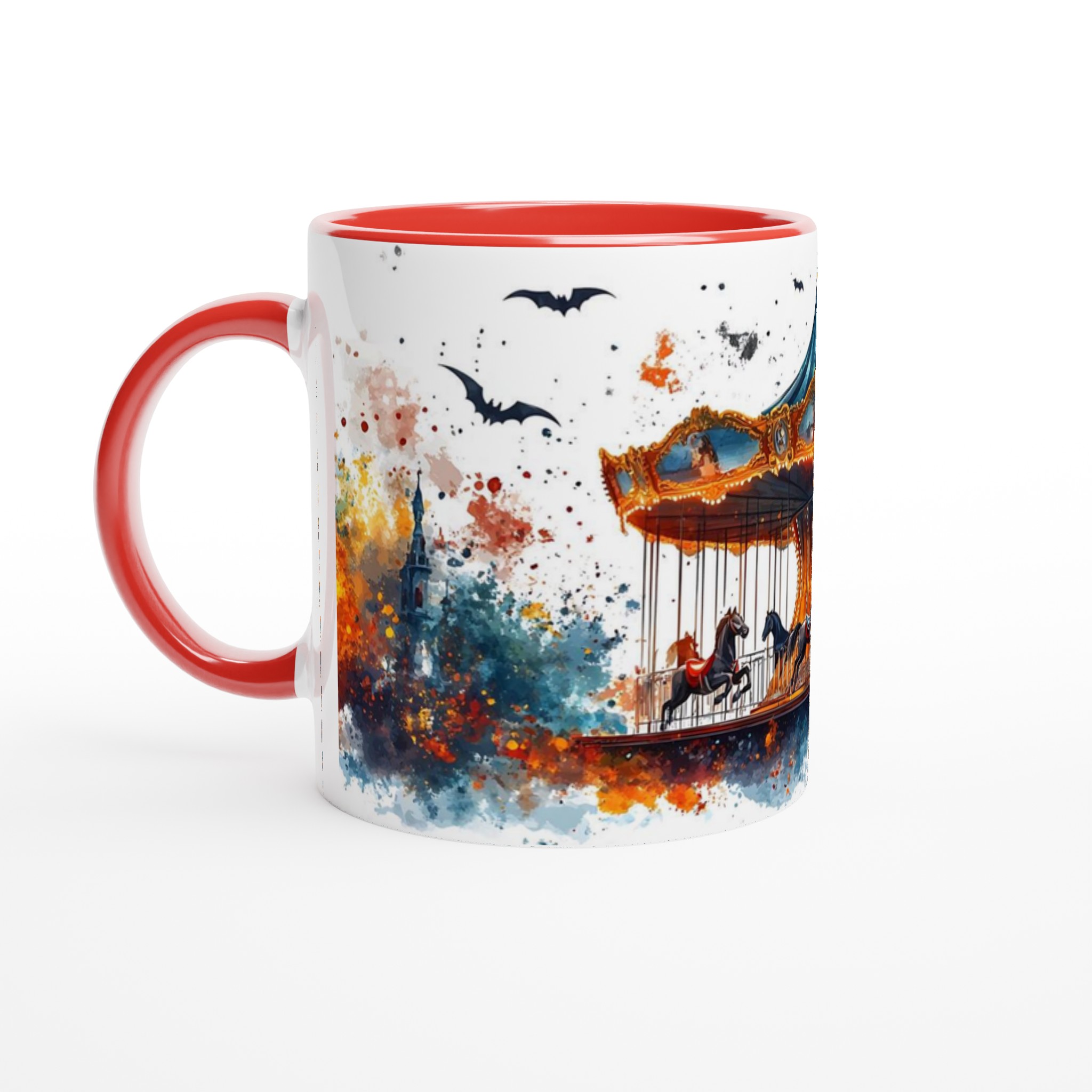 Mystisk Karusell Mugg - Akvarell Fantasy Kaffeupplevelse i Valfri Färg 5 d7f11a03-8237-4f65-aca0-c00b7f1e7770
