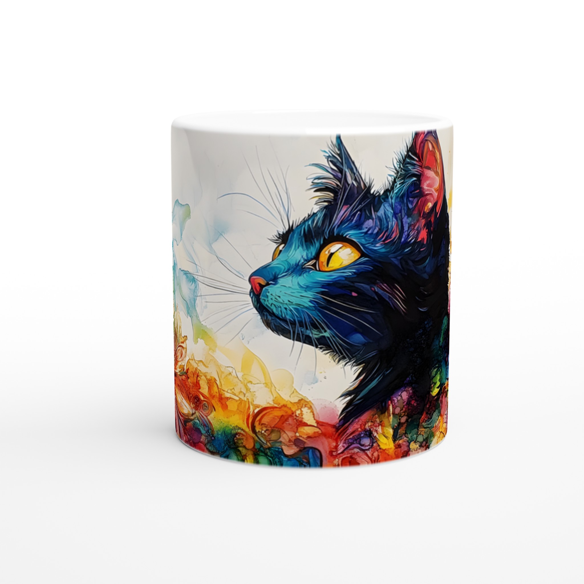 Färgsprakande Katt & Blommor Keramikmugg – Välj din favoritfärg! 8 d7fb04d2-a7d8-48ce-aa93-7fc298b38717
