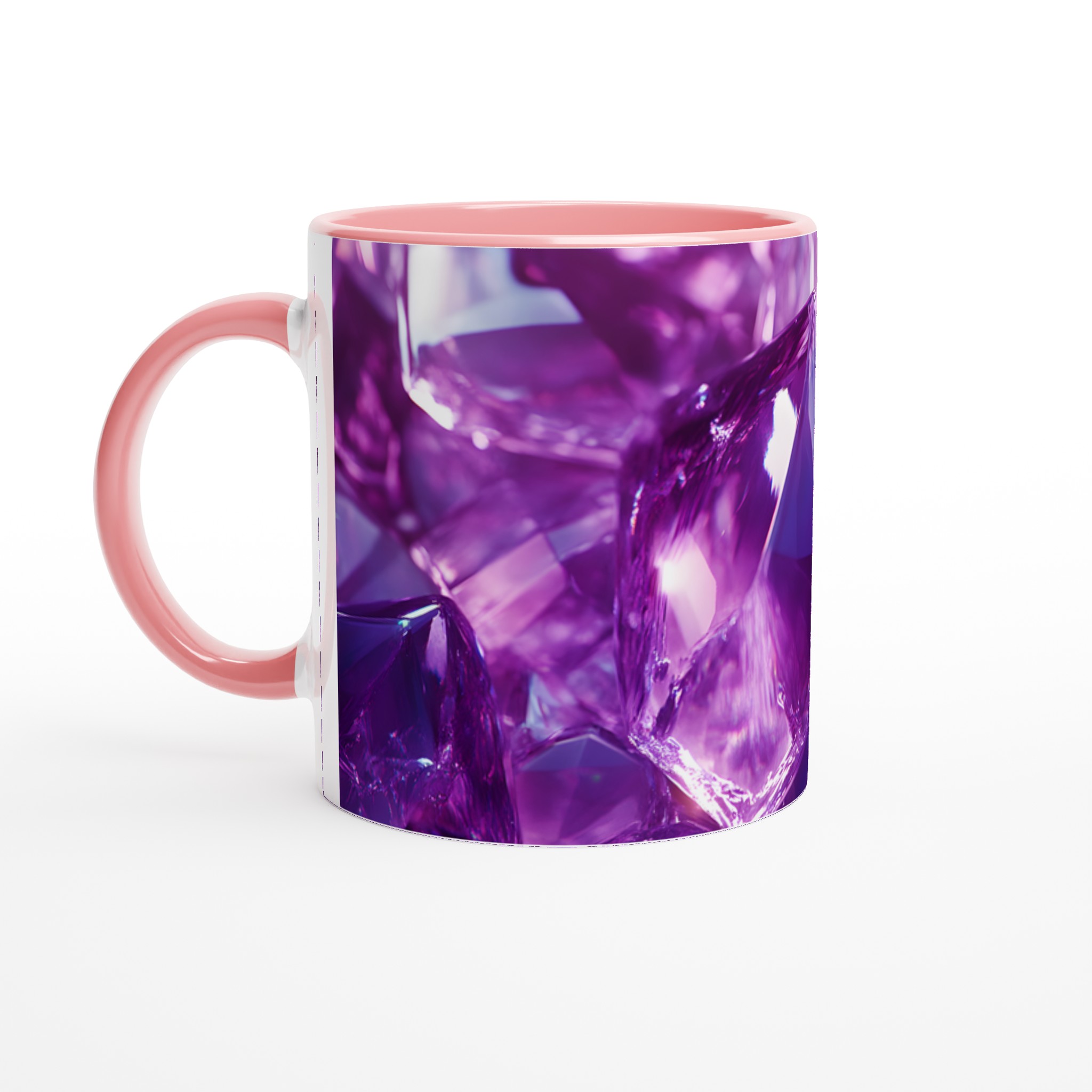 Ametistglans: 11oz Keramisk Mugg i Valfri Ädelstensfärg 6 d80a1bf4-04c4-4f00-b13a-e0e24cea4b57