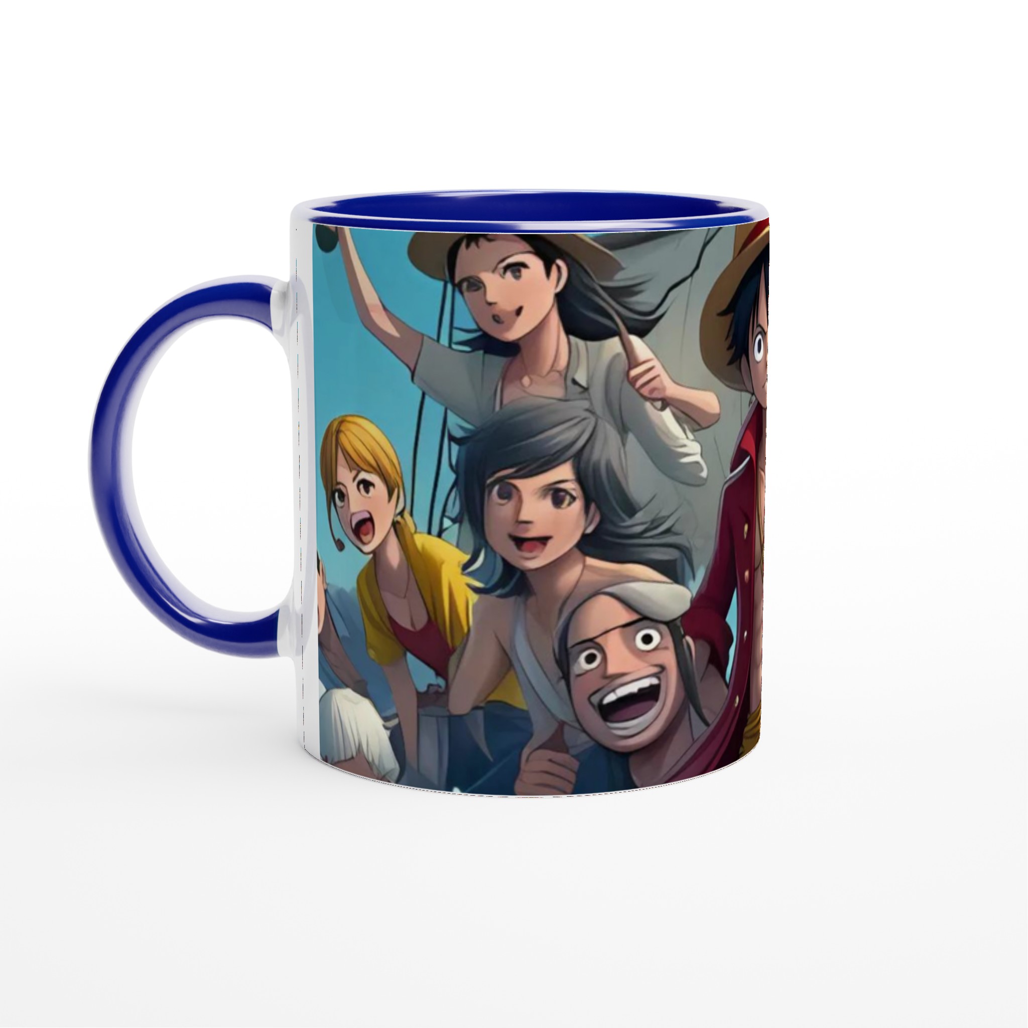 Vit 11oz keramisk mugg med livfull animeinspirerad design i valfri färg 2 d815f98b-f9fc-4ba0-a640-d251af765ed4