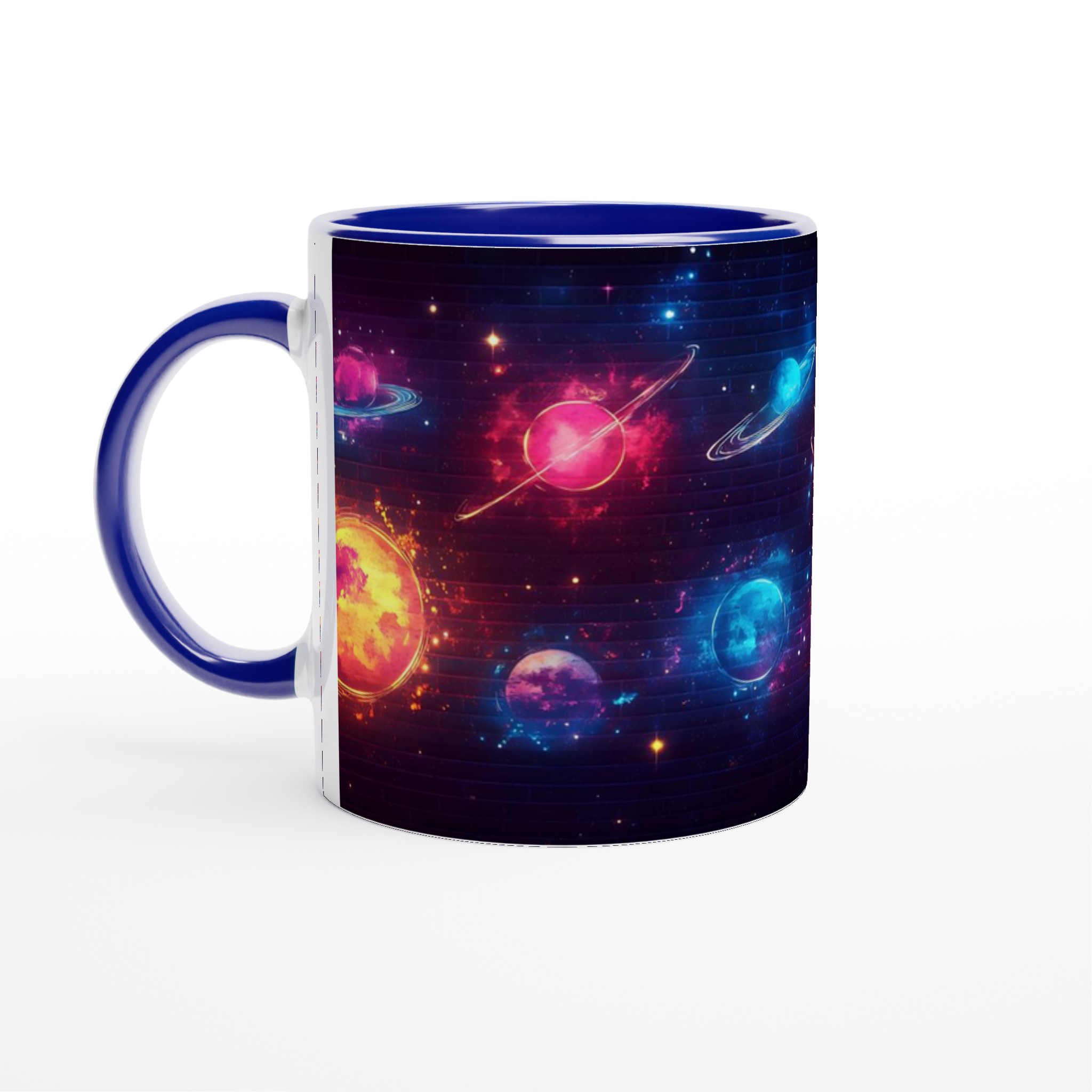 Neon Galaxy Keramisk Mugg - Rymdinspirerad Design i Klara Färger (11 oz) 2 d81ca825-64f5-4dde-b5dd-6a9aea6e2908