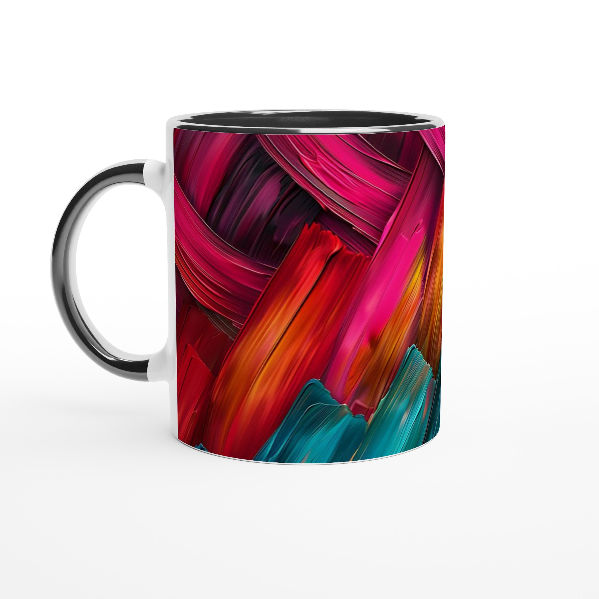 Vit 11oz keramisk mugg med levande färgexplosion – välj bland sju stilfulla nyanser 4 d8b2bd1e-9eb6-423b-af0c-c9a1e2021595