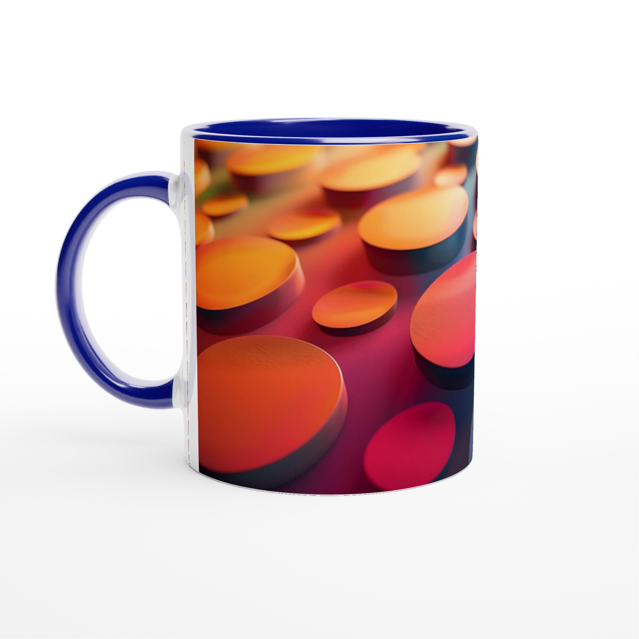 Abstrakt Pop Art Keramikmugg – 11 oz i Livfulla Färger för Din Morgondryck 2 d8b8bef3-f9bf-4b7b-bc90-095cbdd898f5