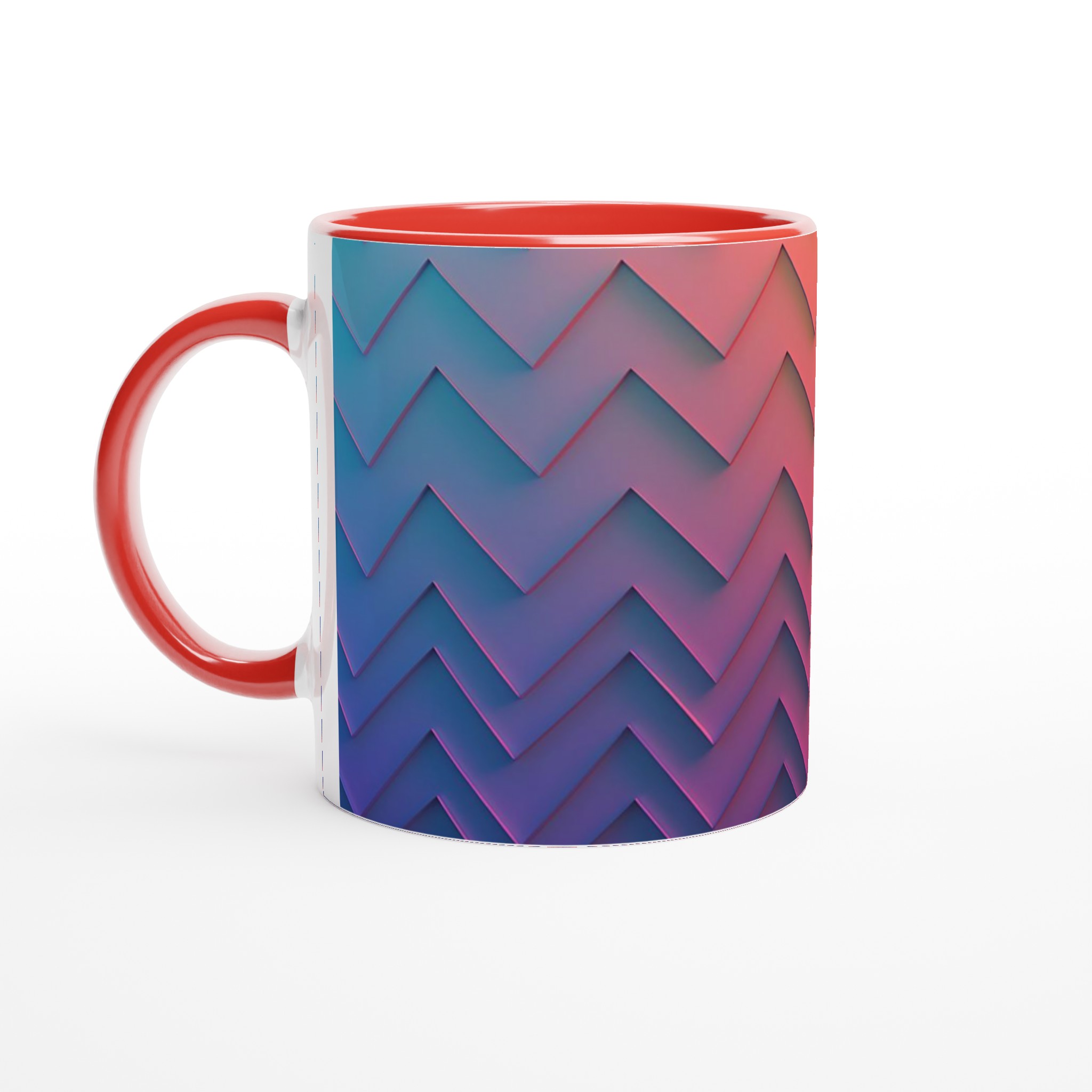 Vit 11oz keramisk mugg med livfulla färgval – välj bland sju eleganta nyanser 5 d8ba40b3-a0a1-4b64-a9f7-ebcb1826cb4e