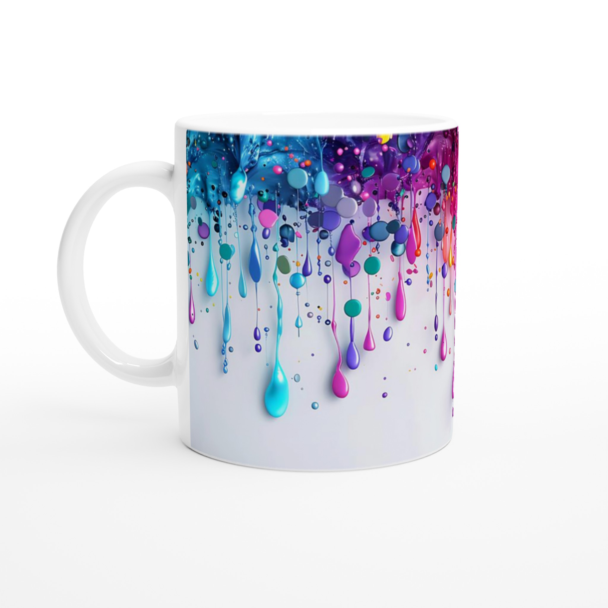 Mångfald Mugg - Levande Färgexplosion i Keramik, 11oz 1 d8c6e0f6-ed38-4ad1-9de7-8eba8a7691ec