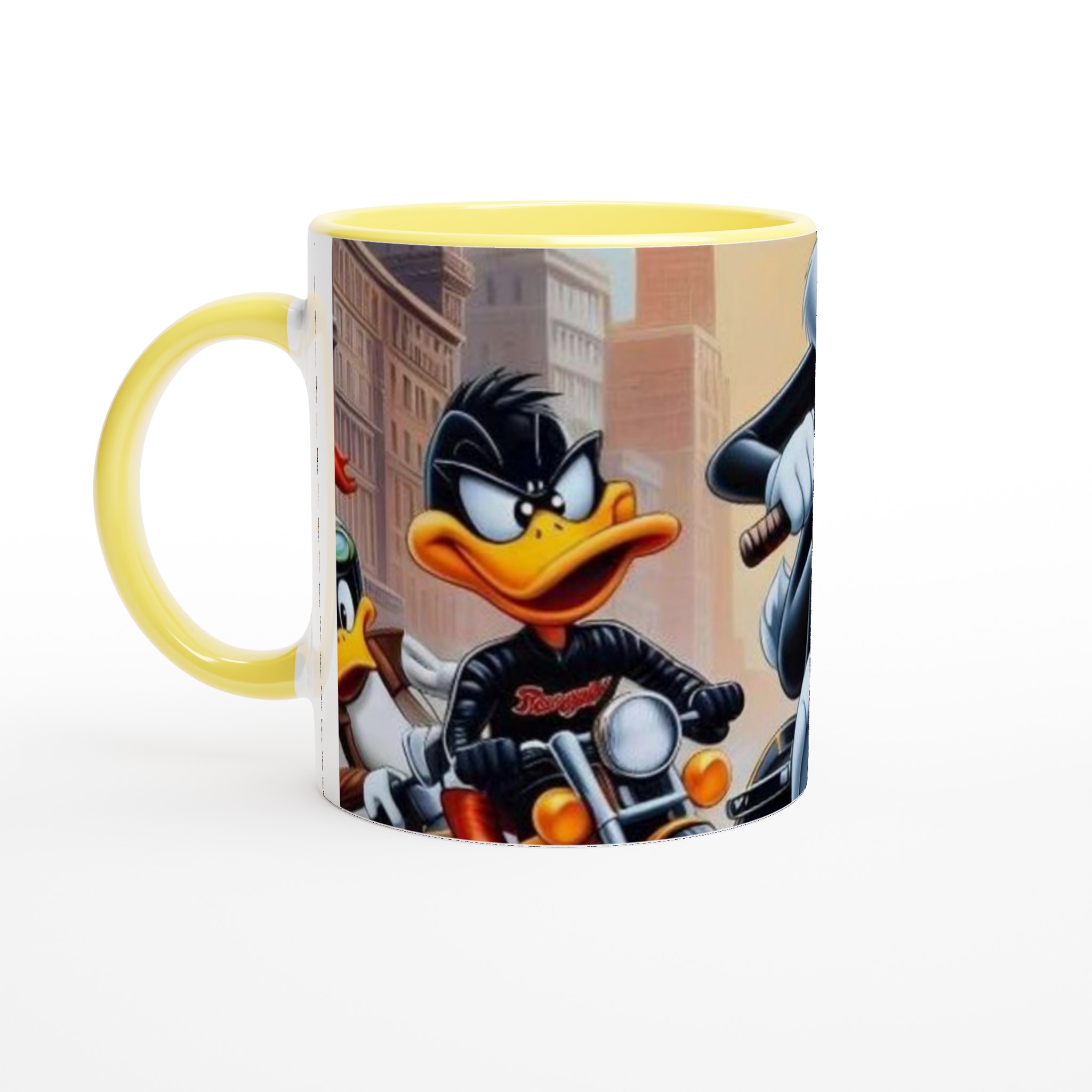 Vit 11oz keramisk mugg med livfullt Looney Tunes-motiv – välj bland sju färgstarka keramiska nyanser 3 d8c8afdf-441e-4e42-b747-97ef2411a38a