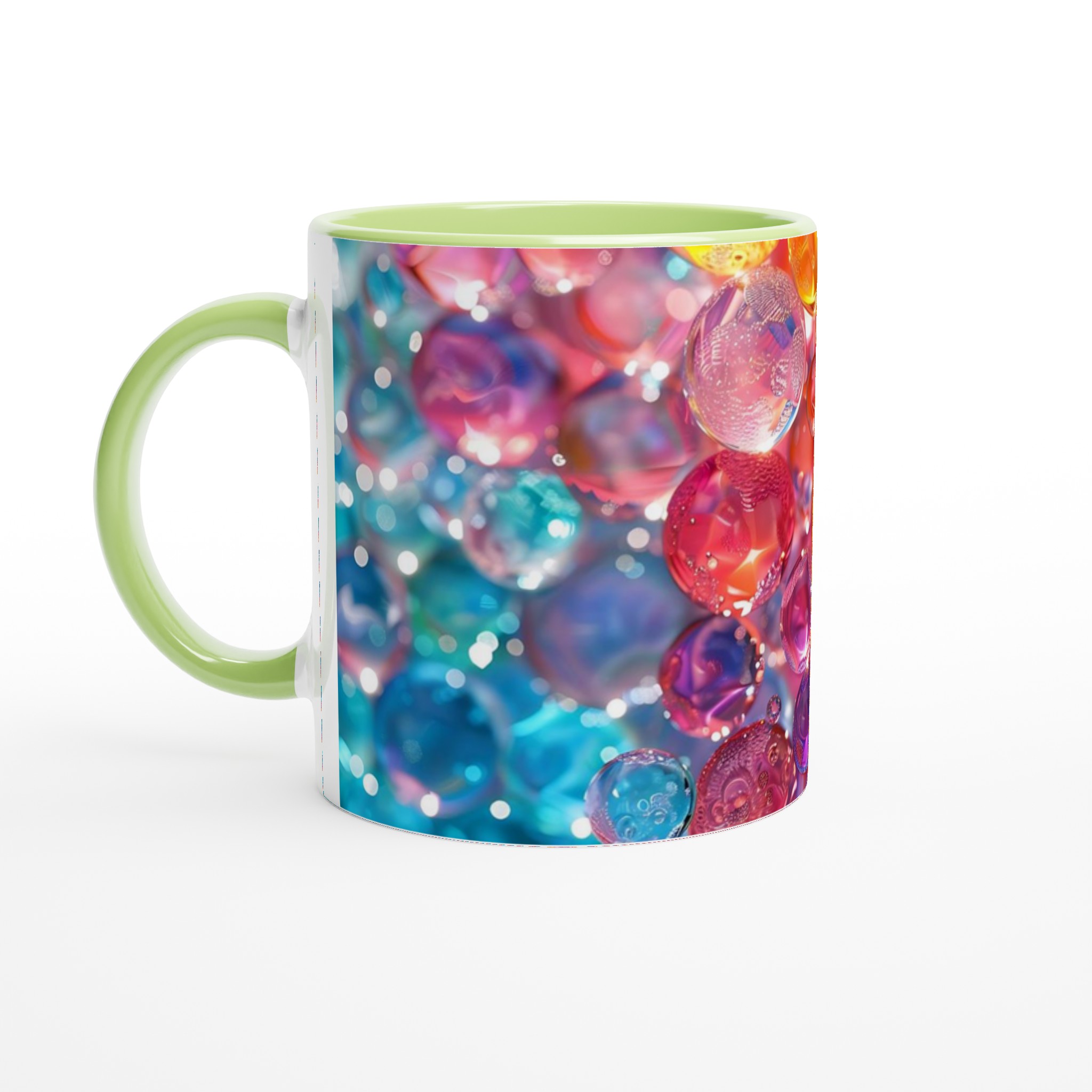 Färgexplosion 11oz Keramisk Mugg – Lysande Bubbeldesign i Din Favoritfärg 7 d8d61c8b-4445-4472-b1ca-1a73fd465e84